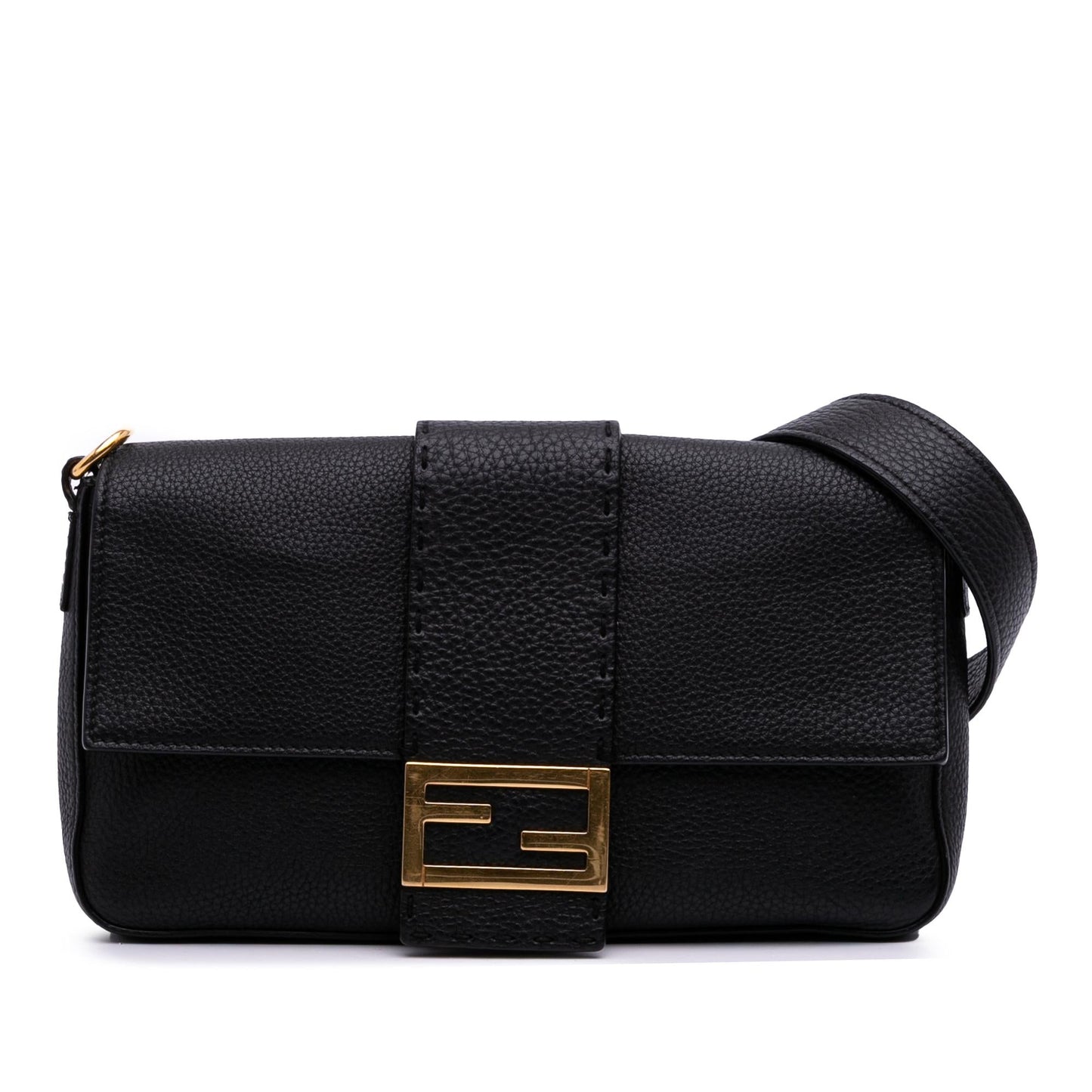 Fendi Selleria Convertible Baguette Satchel Leather Satchel Bag Convertible Baguette Satchel