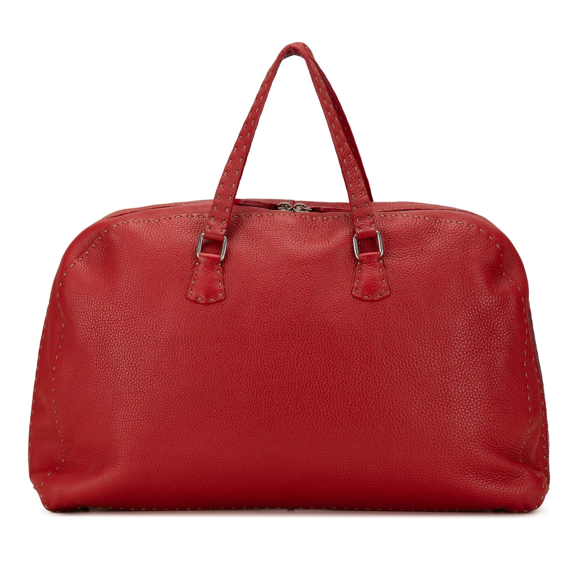 Fendi Selleria Handbag Shg Leather Satchel Bag