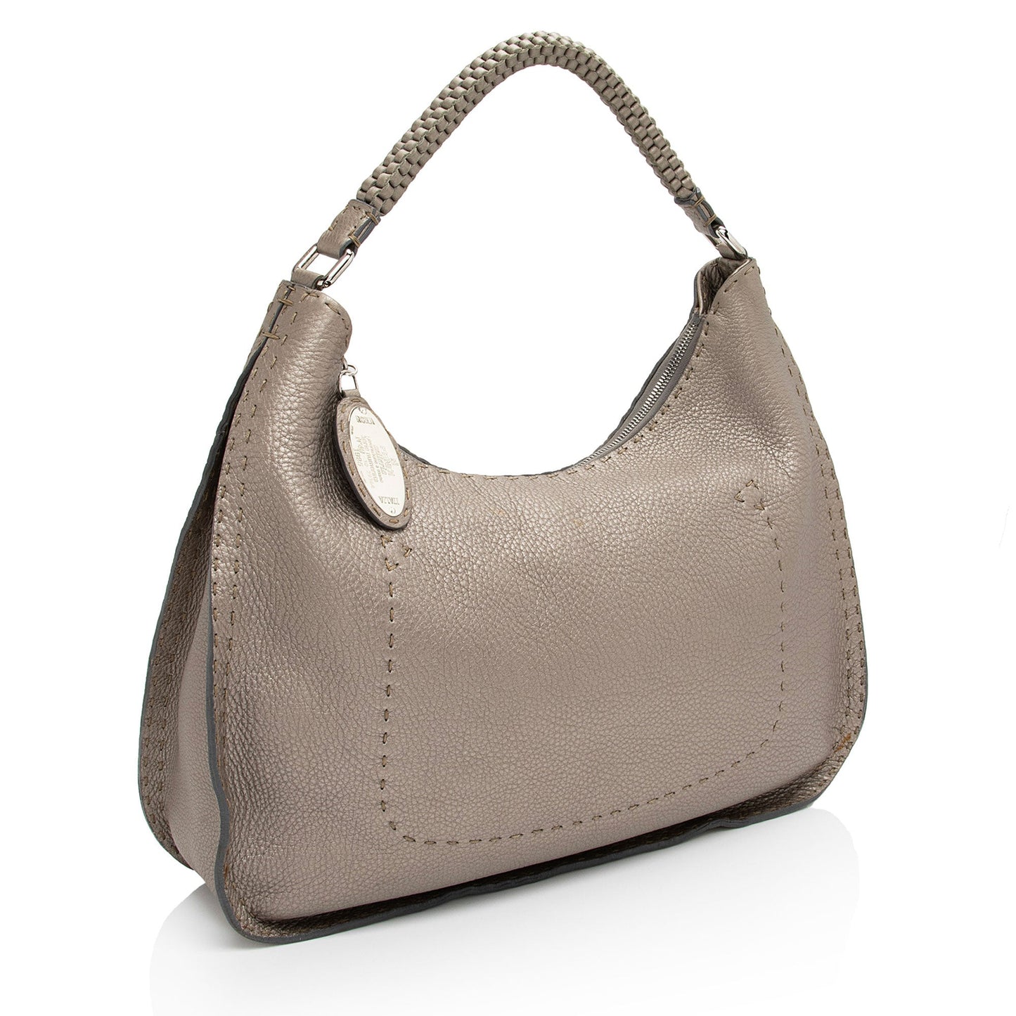 Fendi Selleria Hobo Shf Hkcqso Leather Shoulder Bag