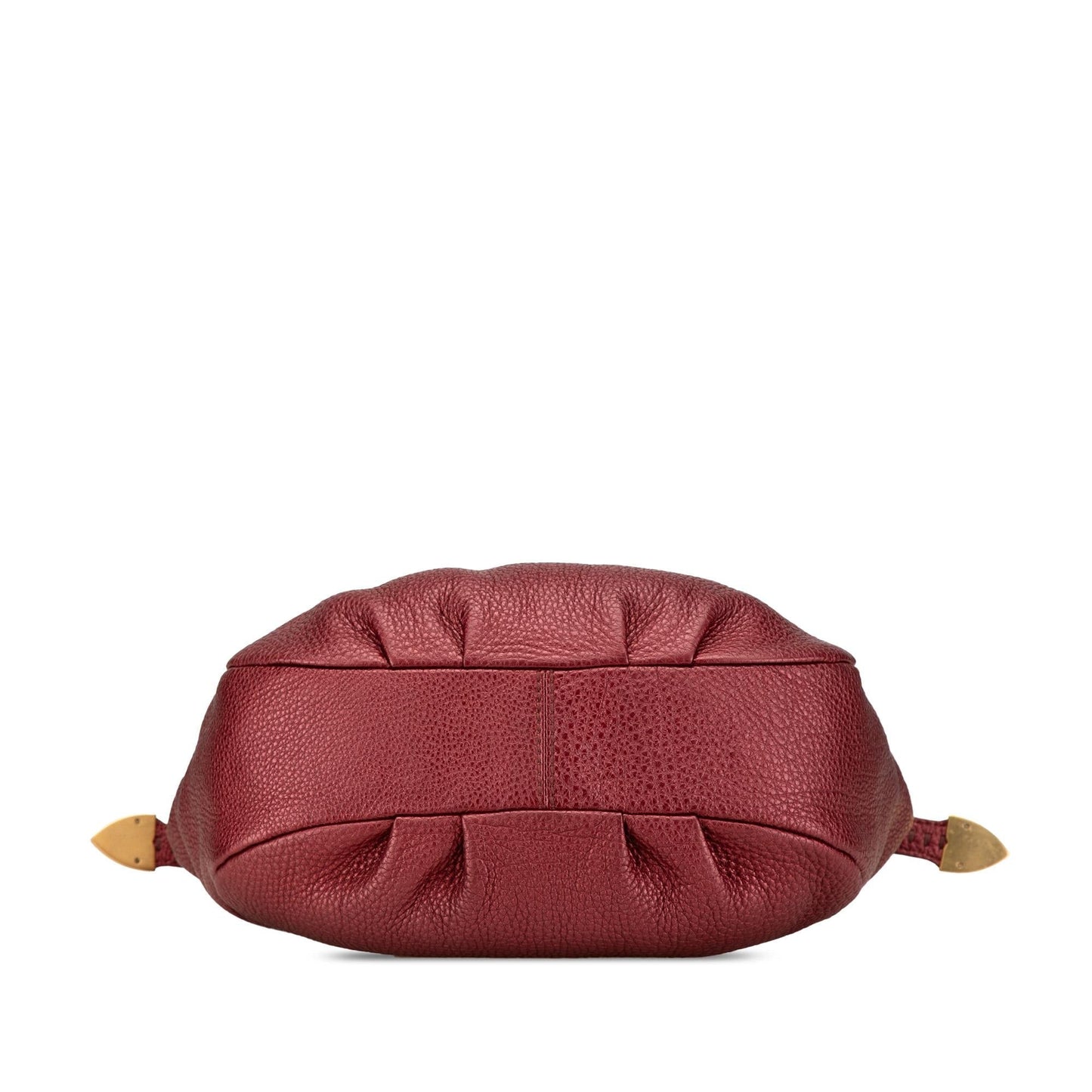 Fendi Selleria Hobo Leather Shoulder Bag