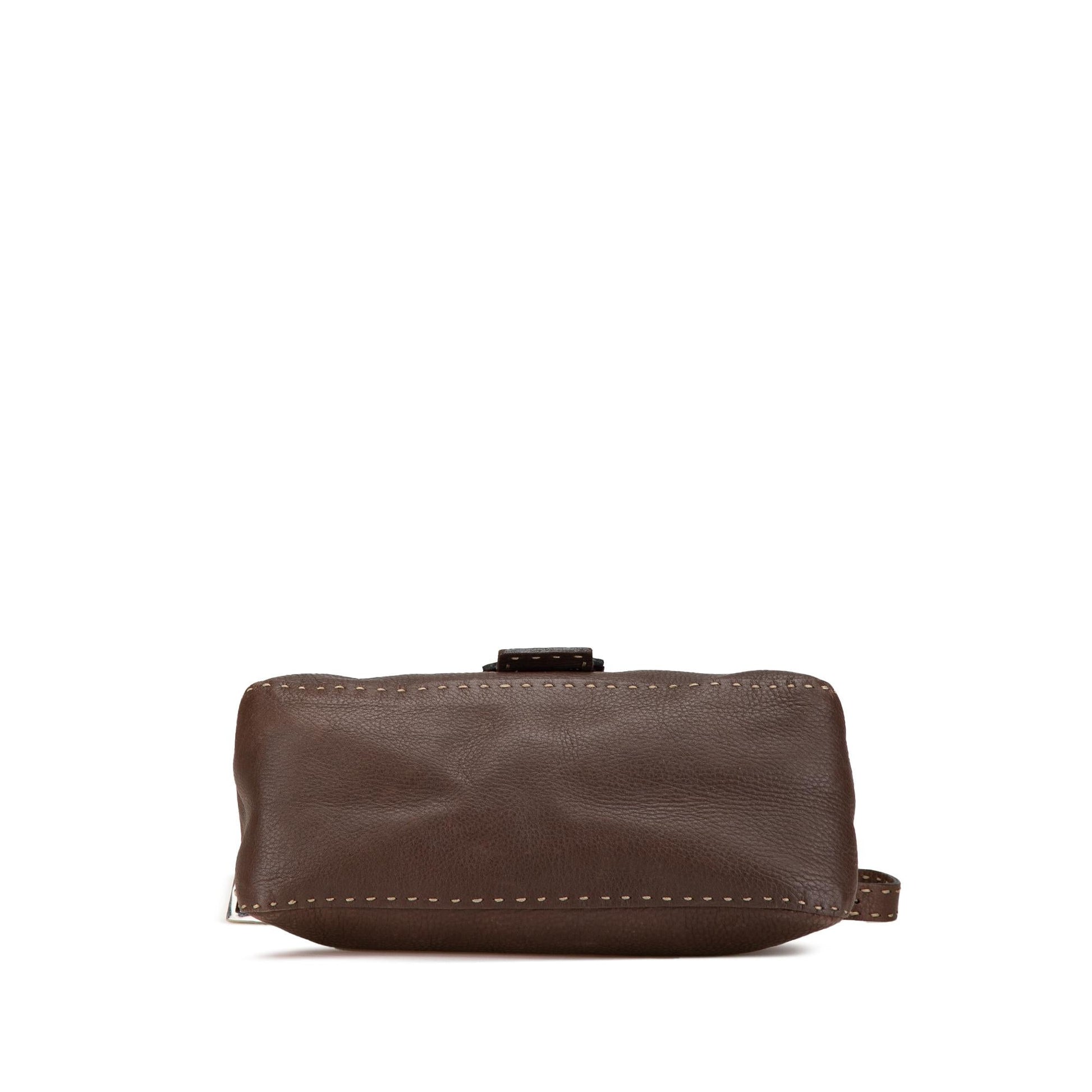 Fendi Selleria Mamma Forever Shoulder Bag Leather