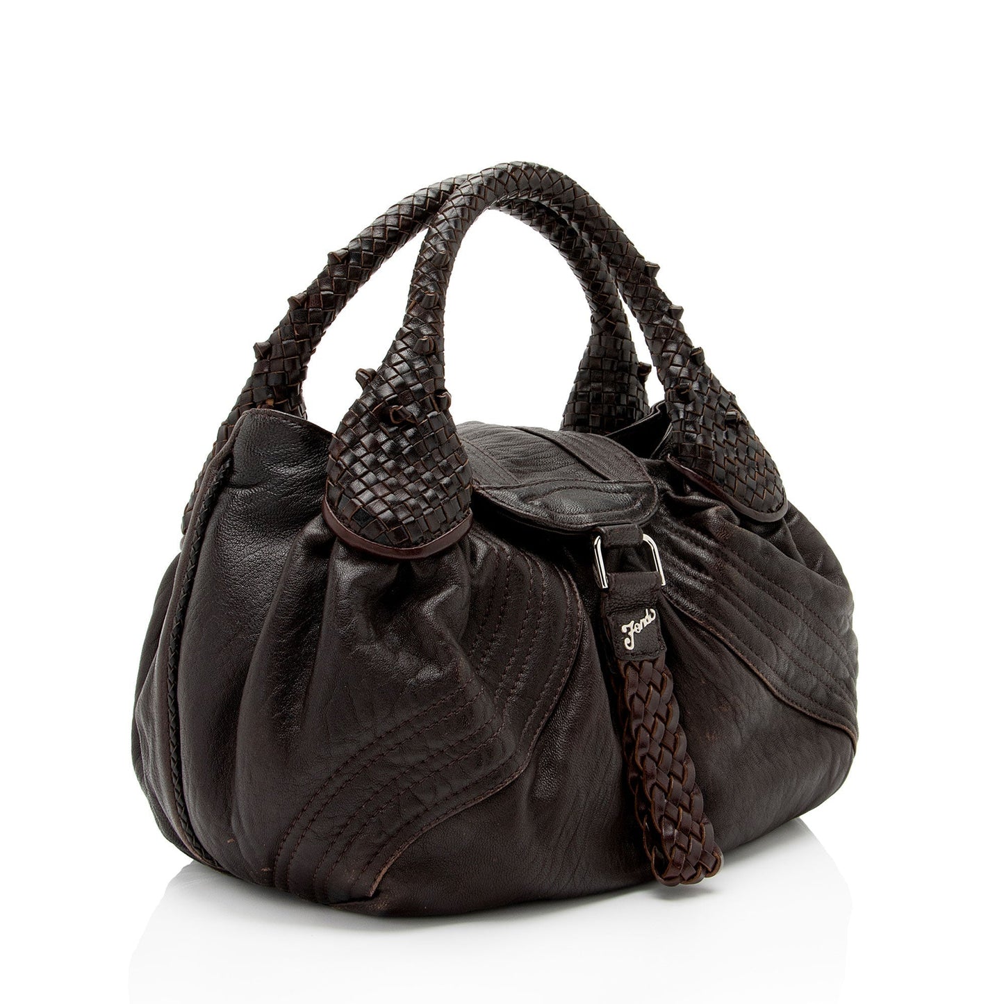 Fendi Spy Satchel Shf Gpwlc8 Leather Baby Satchel Bag
