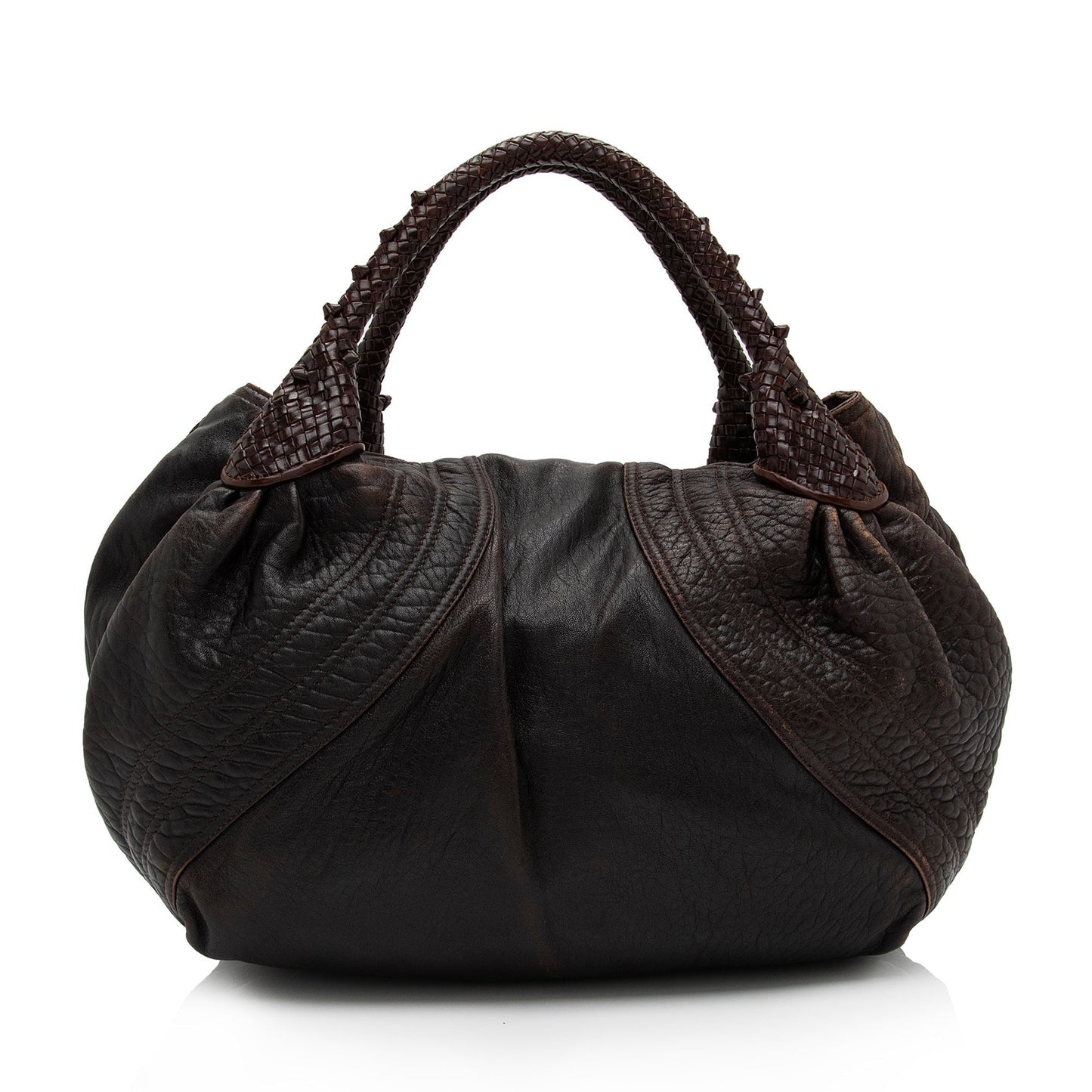 Fendi Spy Satchel Shf 1314Gg Leather Satchel Bag
