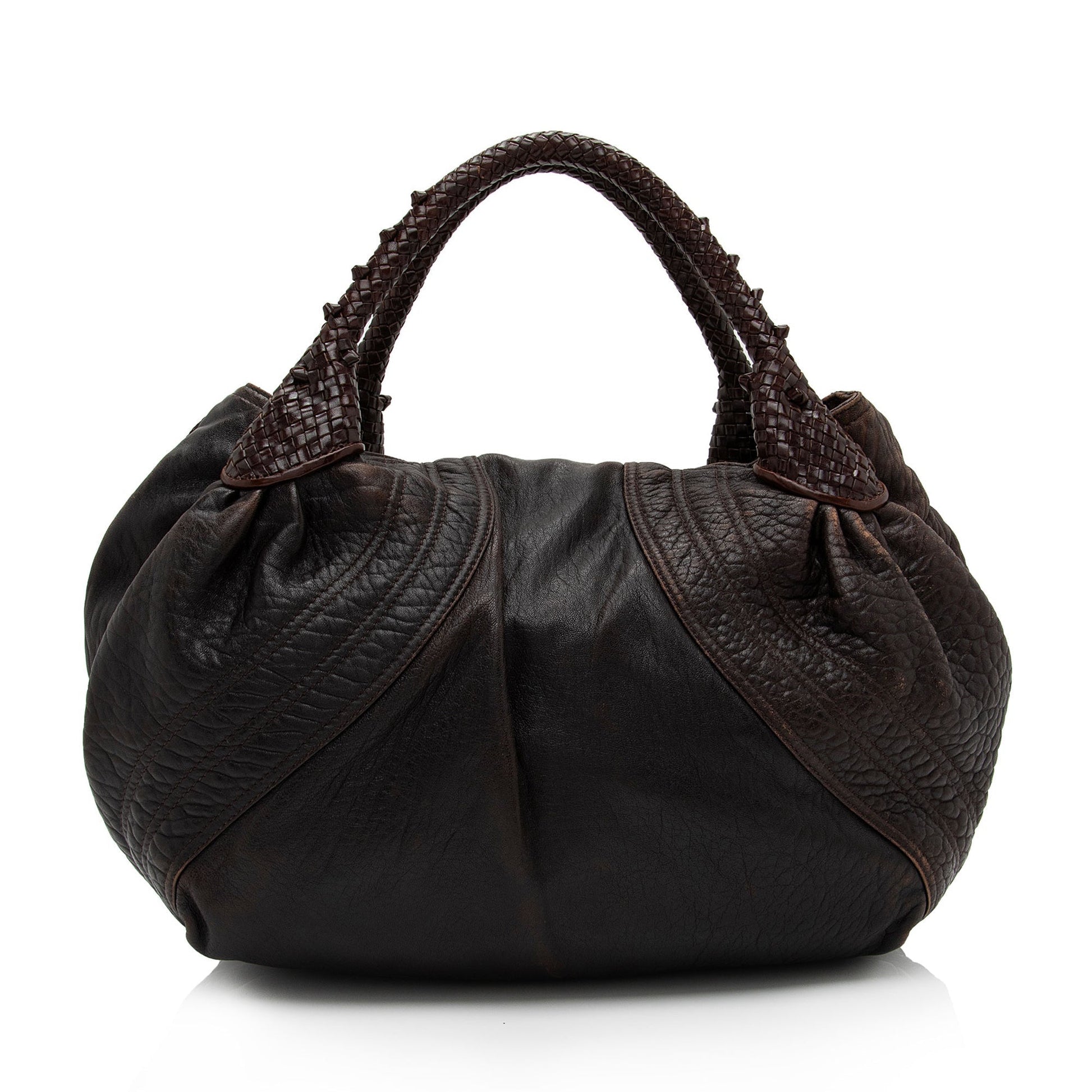 Fendi Spy Satchel Shf 1314Gg Leather Satchel Bag