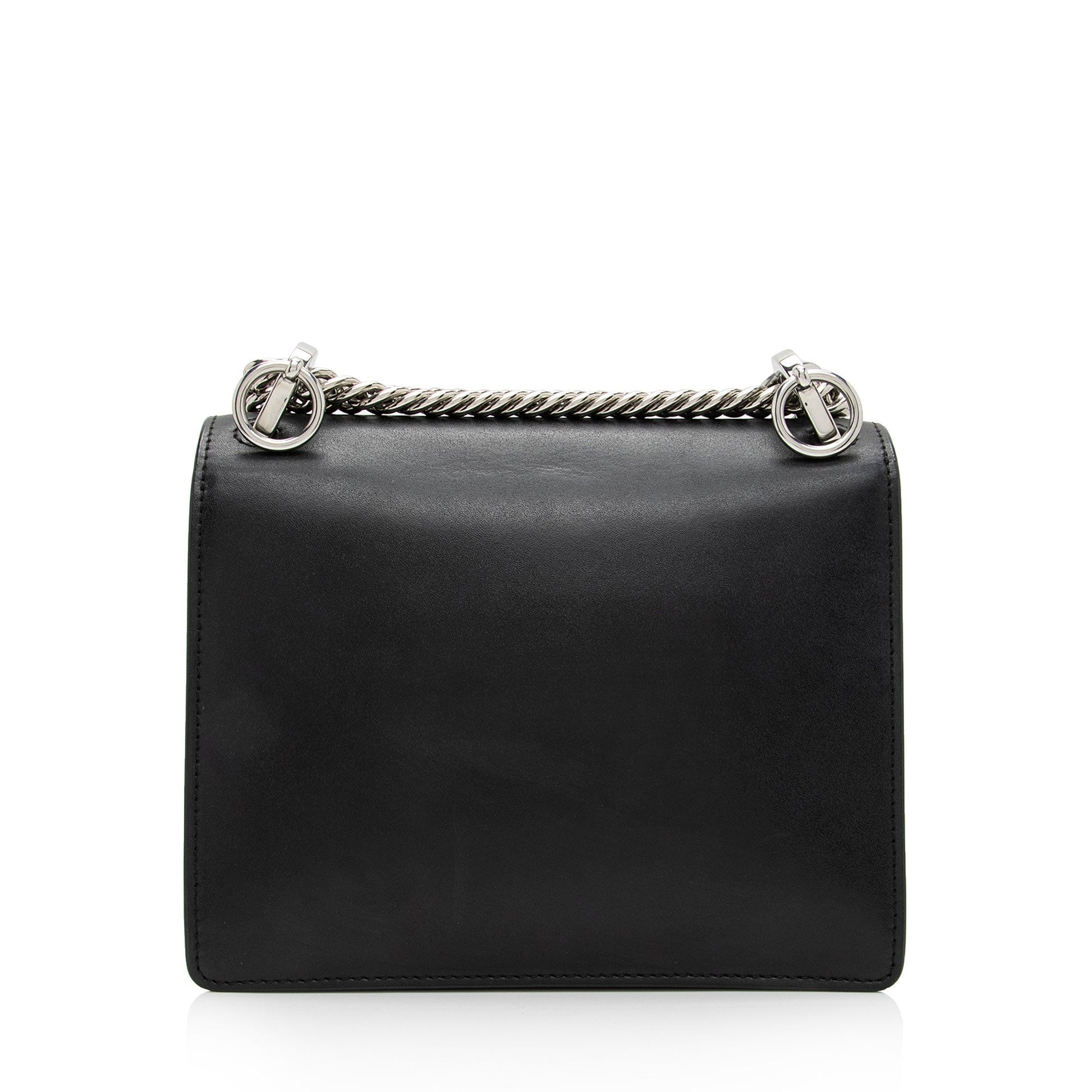 Fendi Studded Kan Shoulder Bag Shf Hruo3C Leather Small