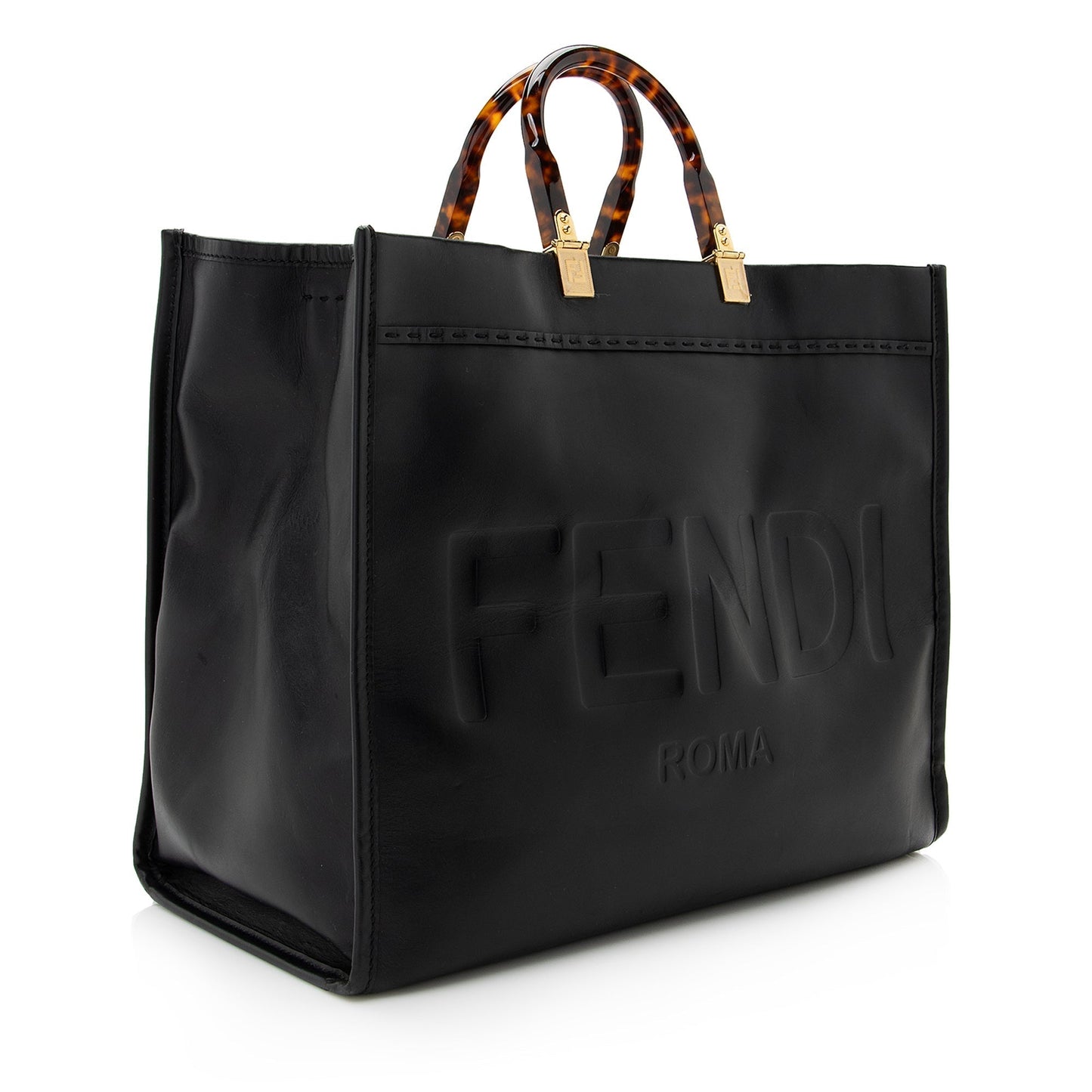Fendi Sunshine Shopper Tote Shf Leather Large Tote Bag Tote Shf 22666