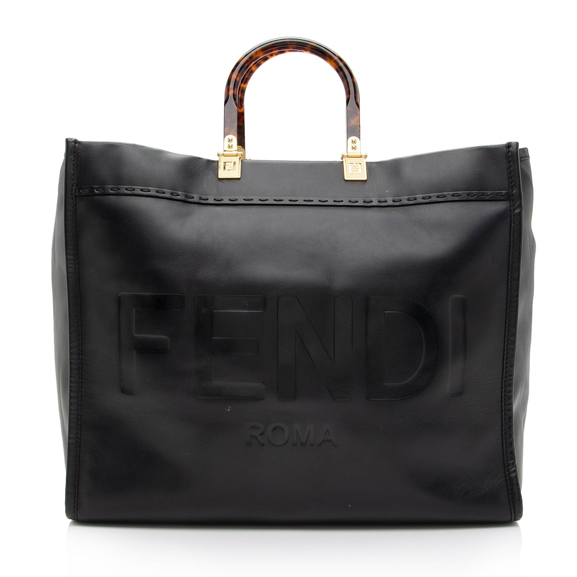 Fendi Sunshine Shopper Tote Shf Leather Large Tote Bag Tote Shf Dqt17B