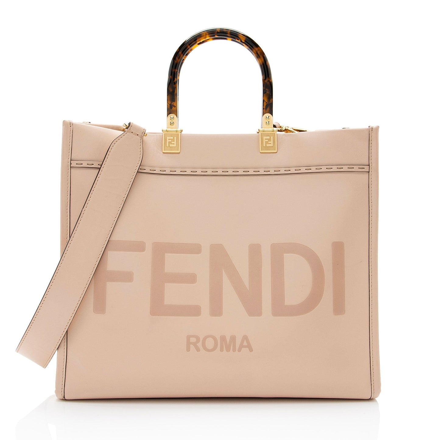 Fendi Sunshine Shopper Tote Shf Tllb2R Leather Medium Tote Bag