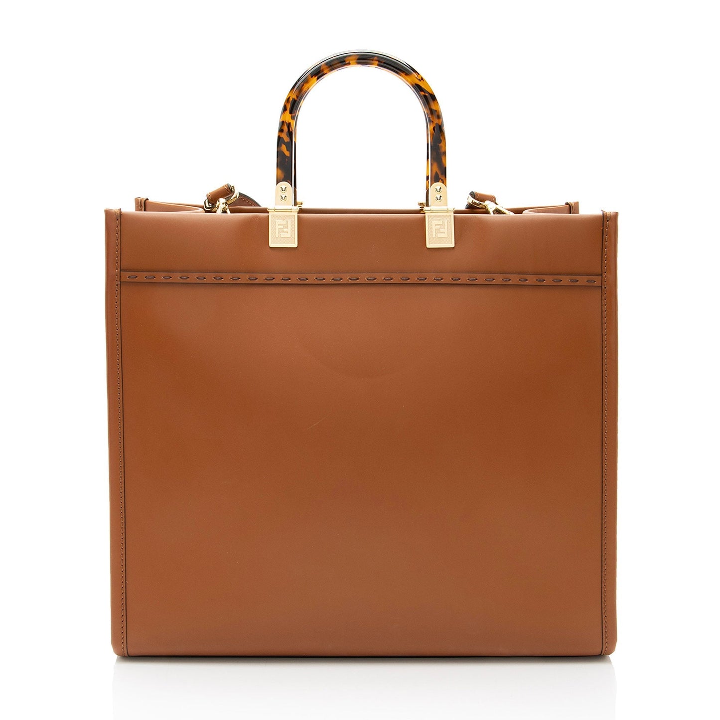 Fendi Sunshine Shopper Tote Leather Medium Tote Bag Medium Shopper Tote