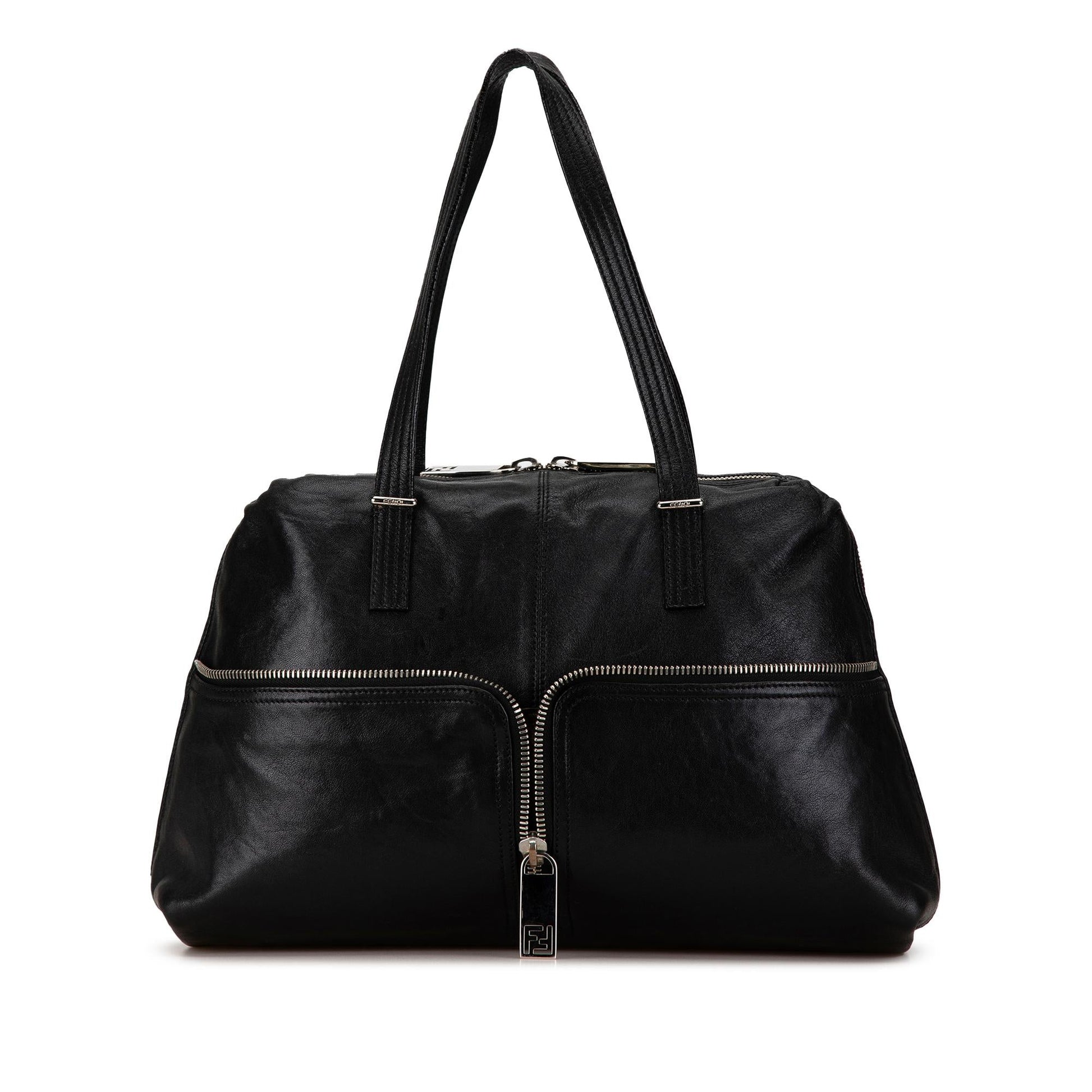 Fendi Unzipped Shoulder Bag Shg Jpd9Gb Leather