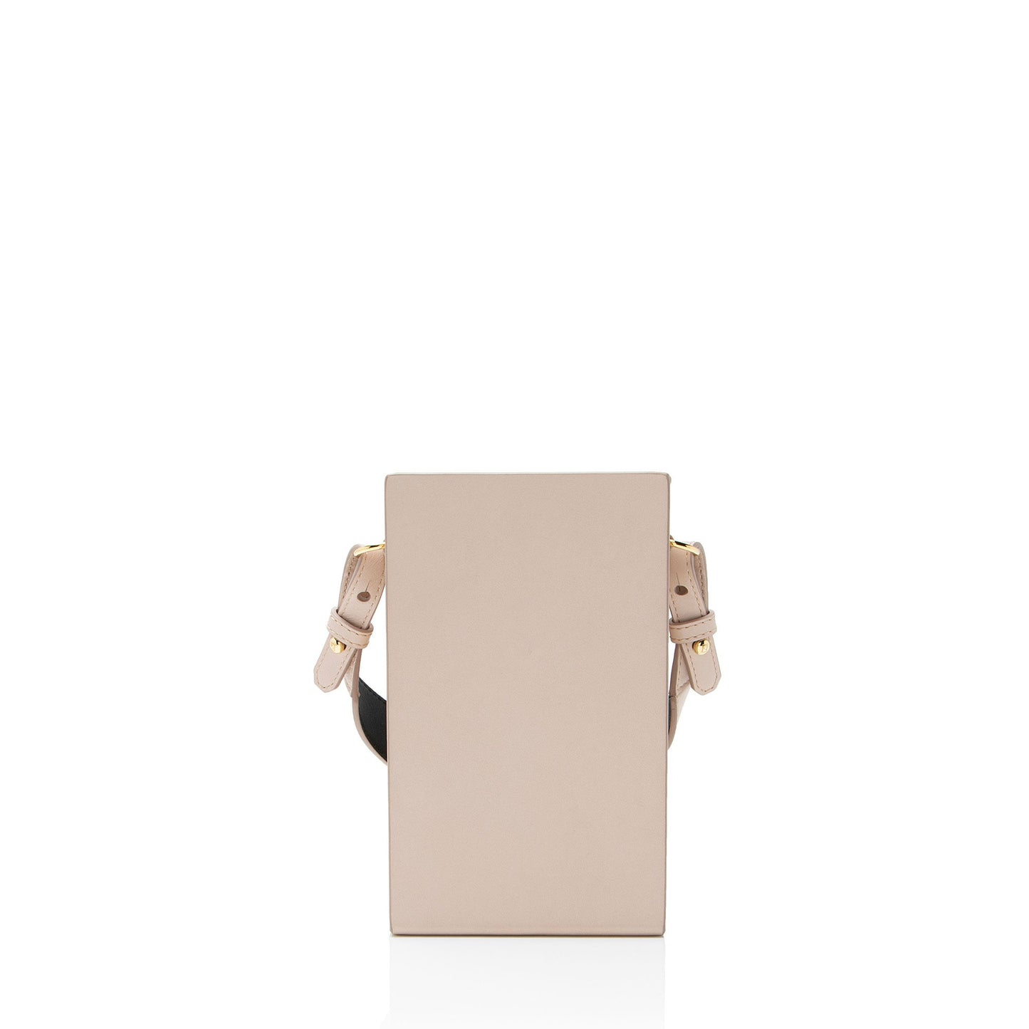 Fendi Vertical Box Shoulder Bag Leather