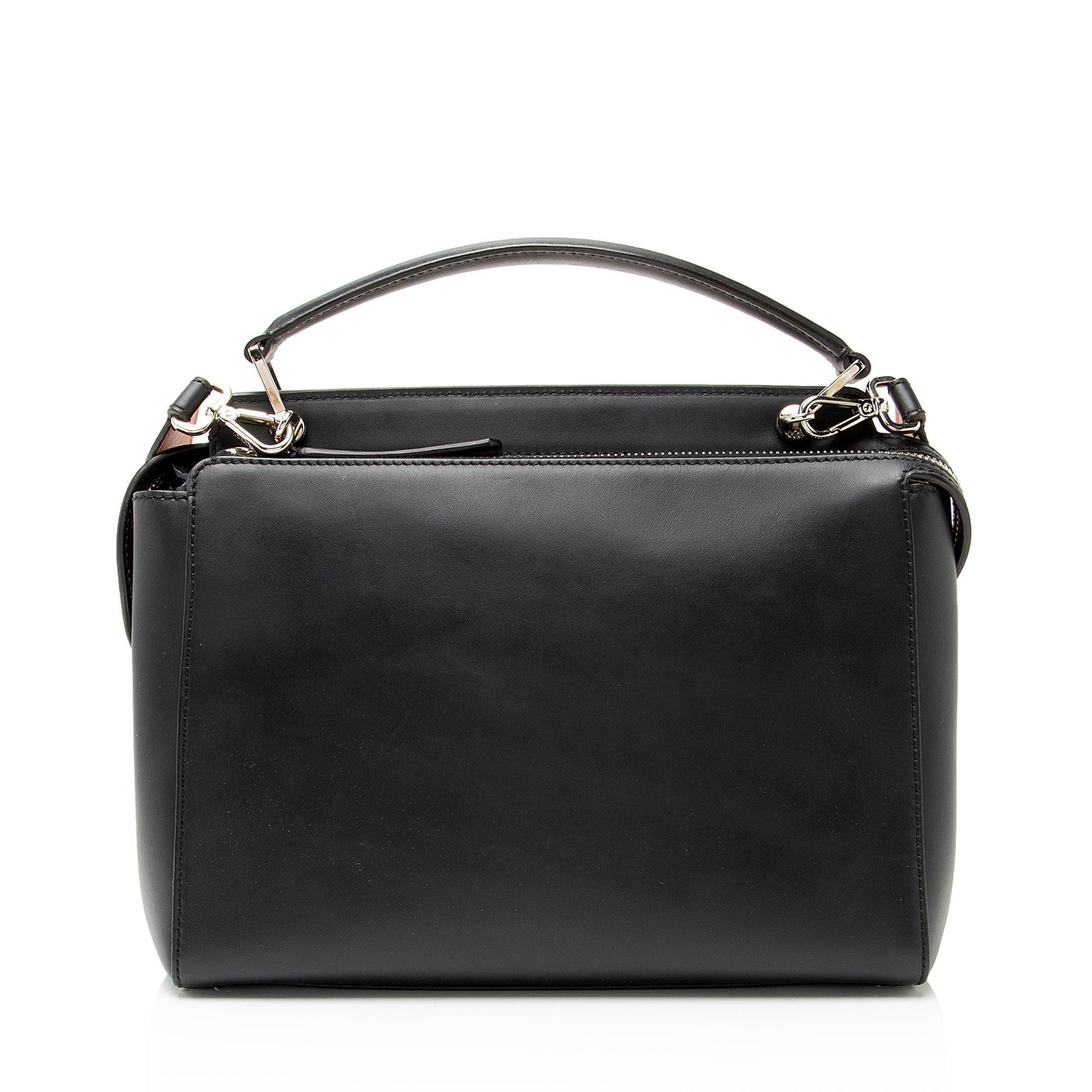 Fendi Waves Dotcom Satchel Leather Medium Satchel Bag