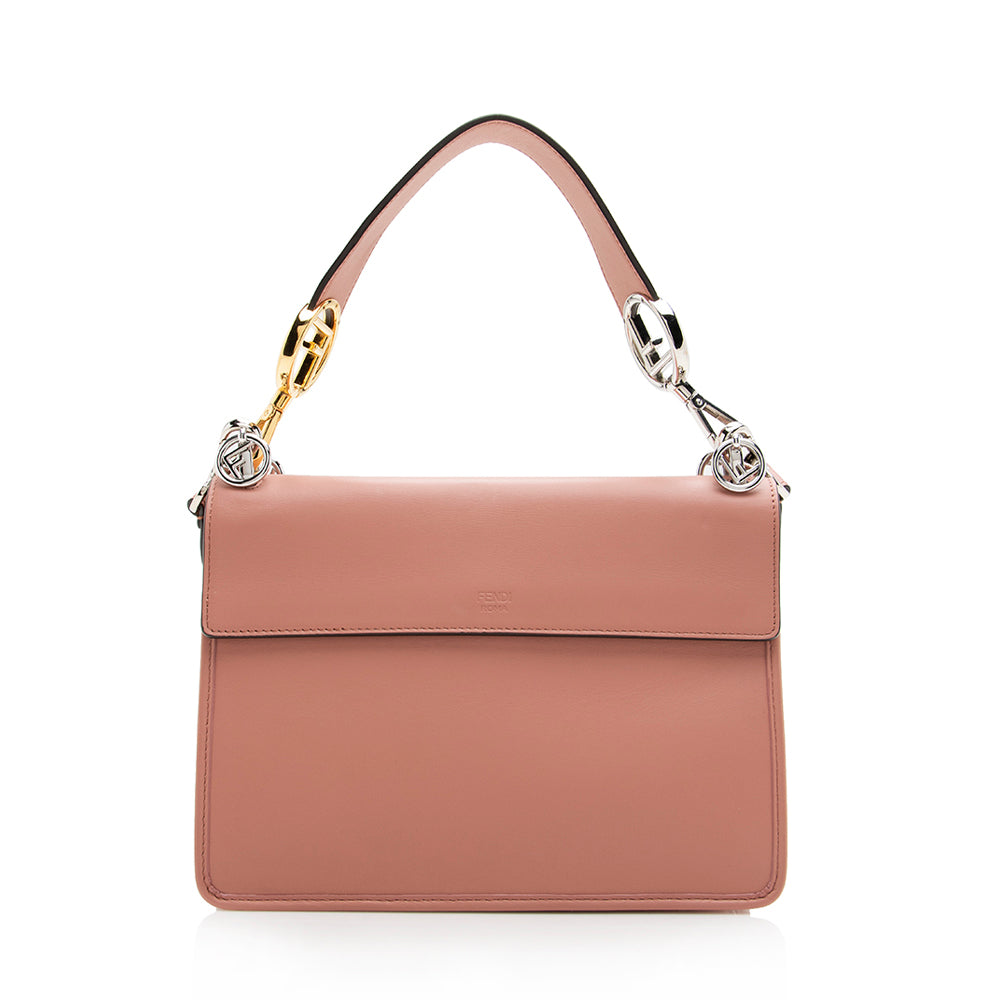 Fendi Kan Shoulder Bag Shf Leather Medium