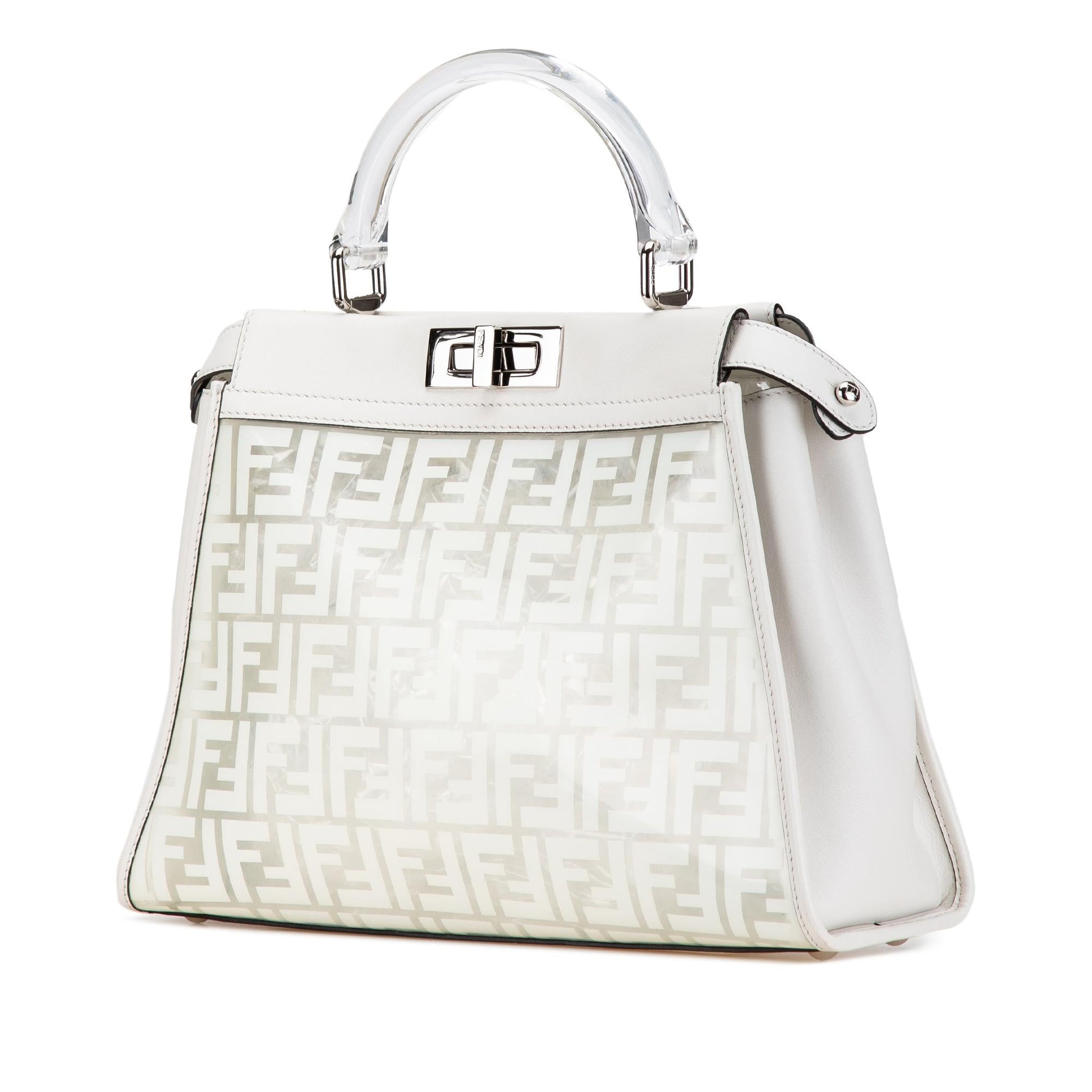 Fendi Limited Edition Pvc Peekaboo Satchel Medium Satchel Bag