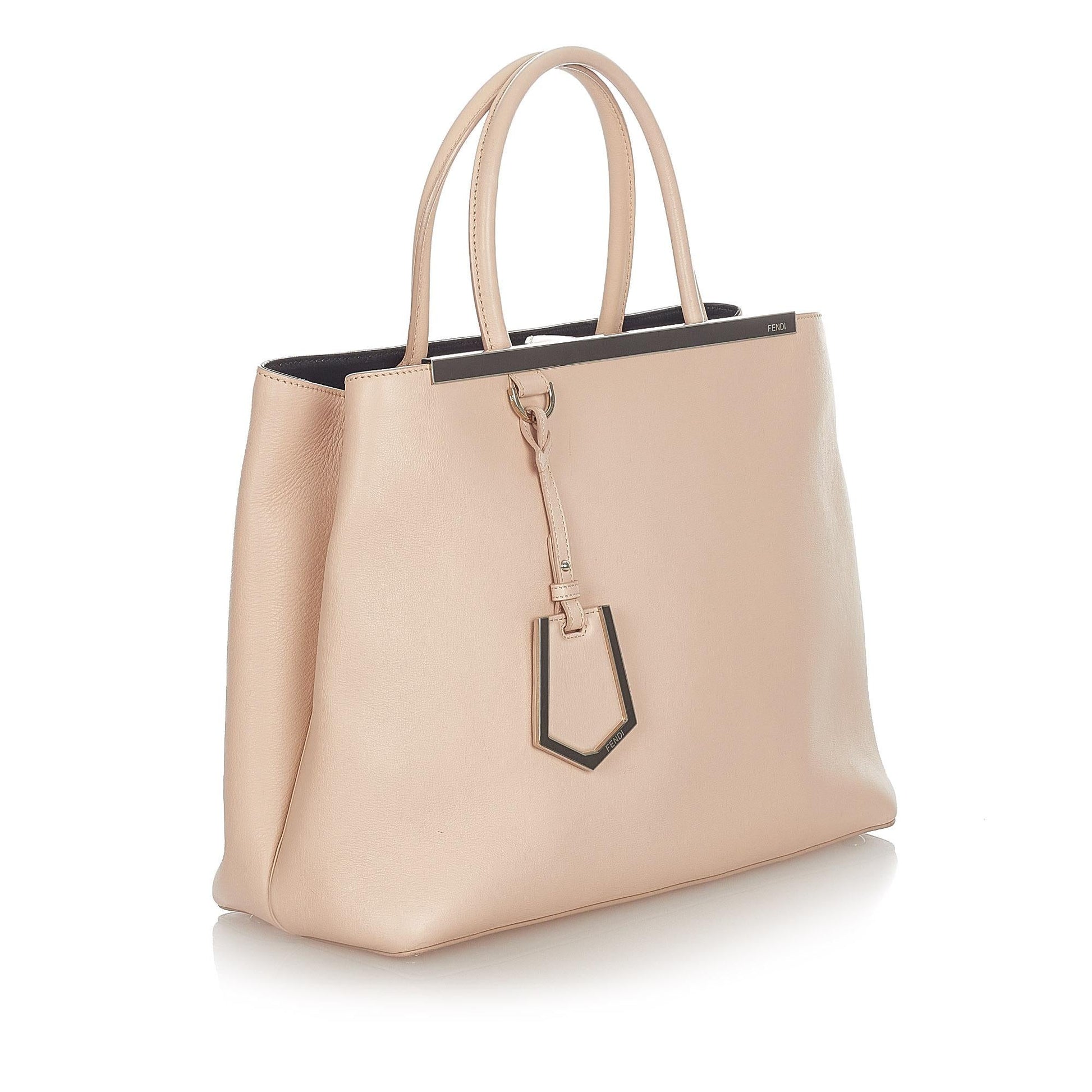 Fendi 2Jours Tote Bag Shg 6Qhrxm Leather Medium