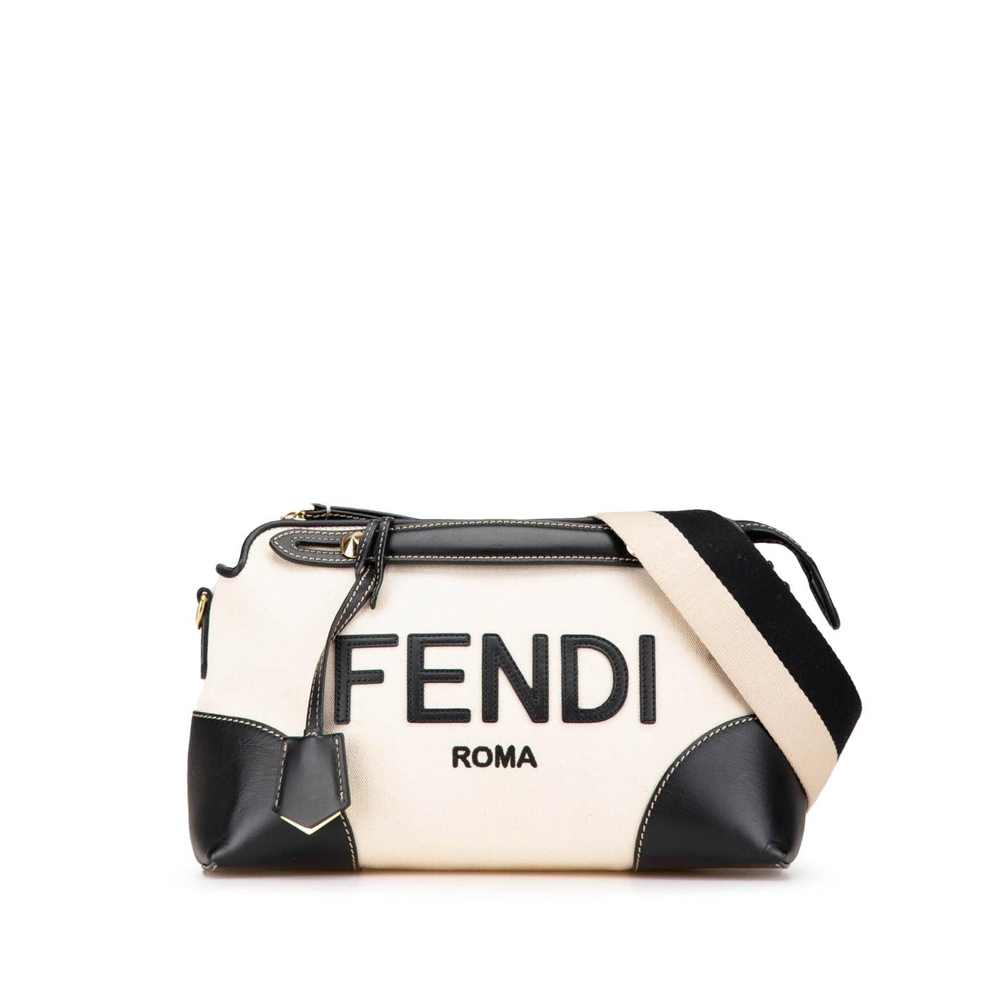 Fendi By The Way Satchel Canvas Medium Satchel Bag The Way Satchel