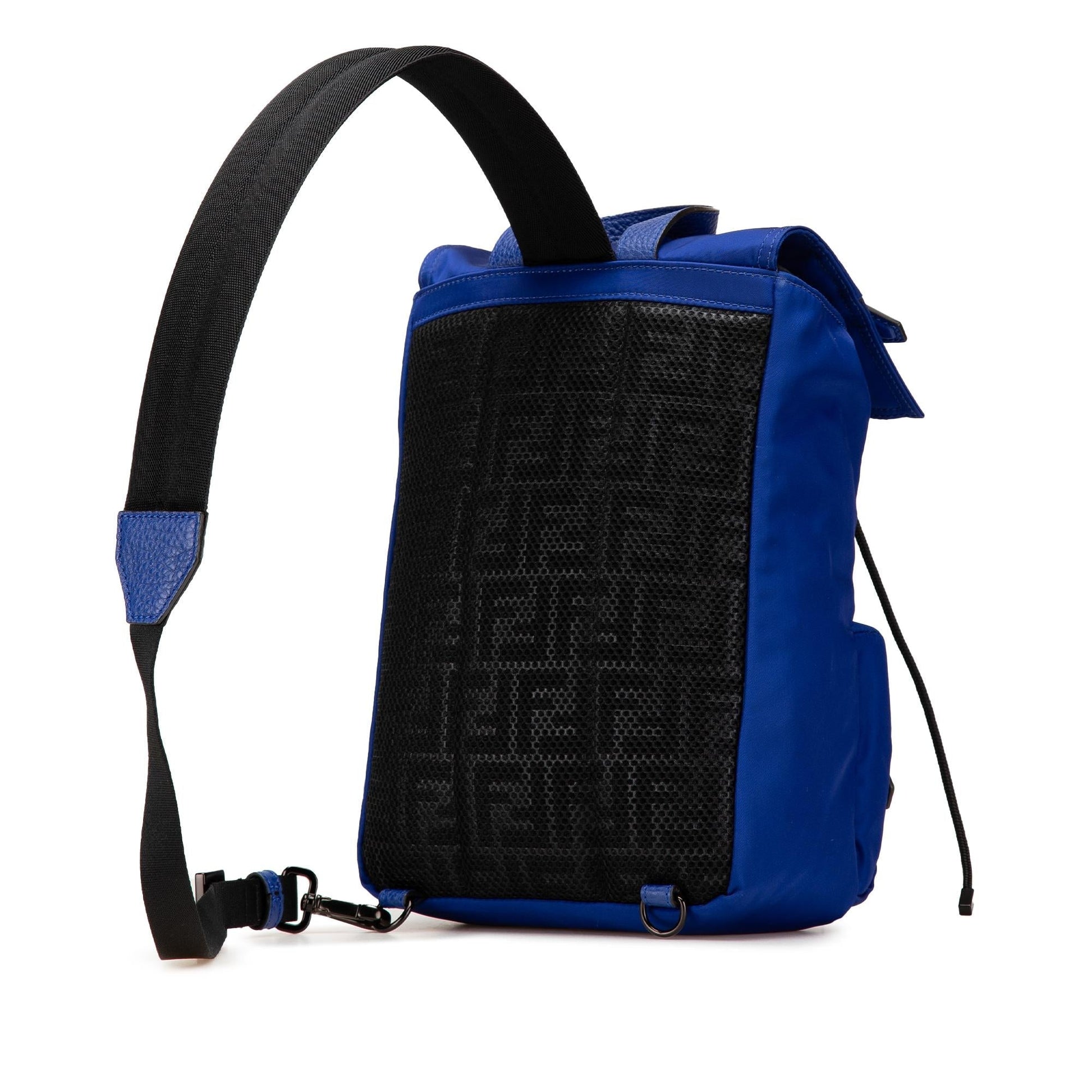 Fendi Econyl Santander Cuoio Roma ness Backpack Medium Roma Fendiness Backpack