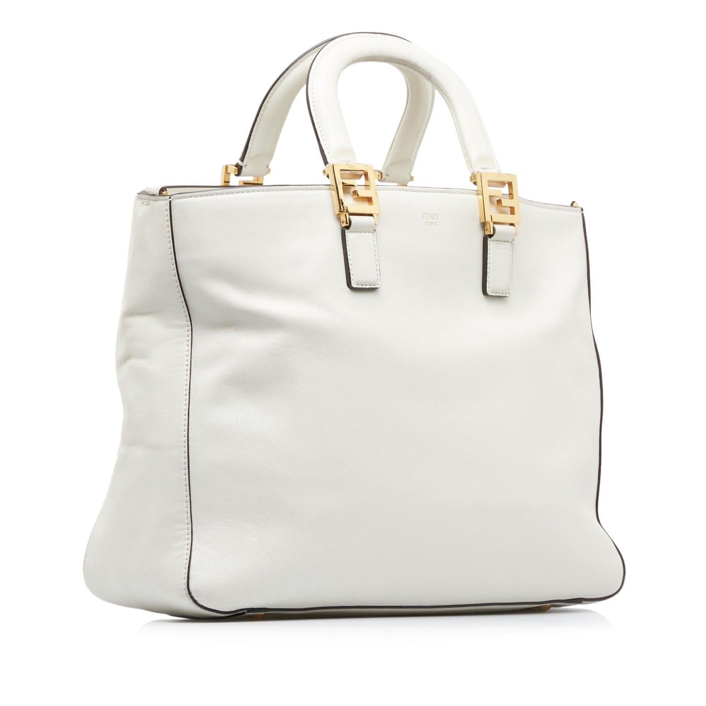 Fendi Glacier Ff Tote Shg Vgvxhg Medium Tote Bag