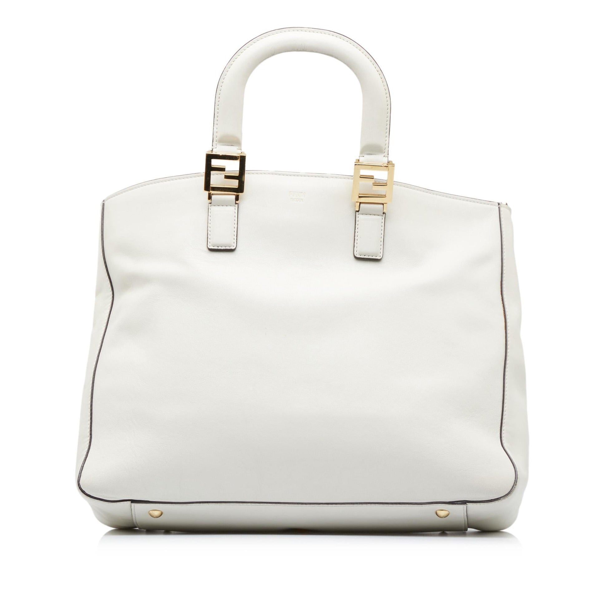 Fendi Glacier Ff Tote Shg Pbfmzo Medium Tote Bag