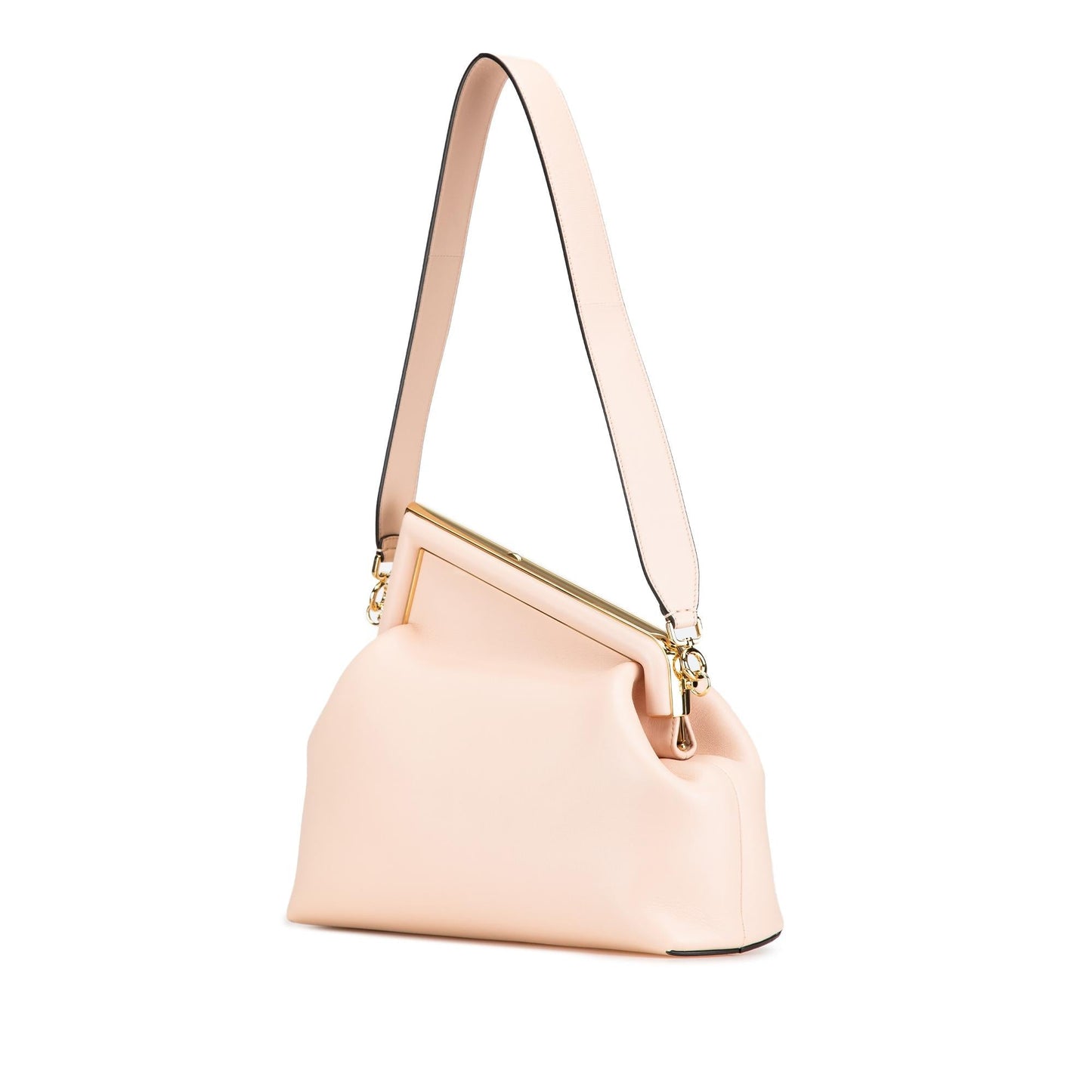 Fendi First Shoulder Bag Leather Medium