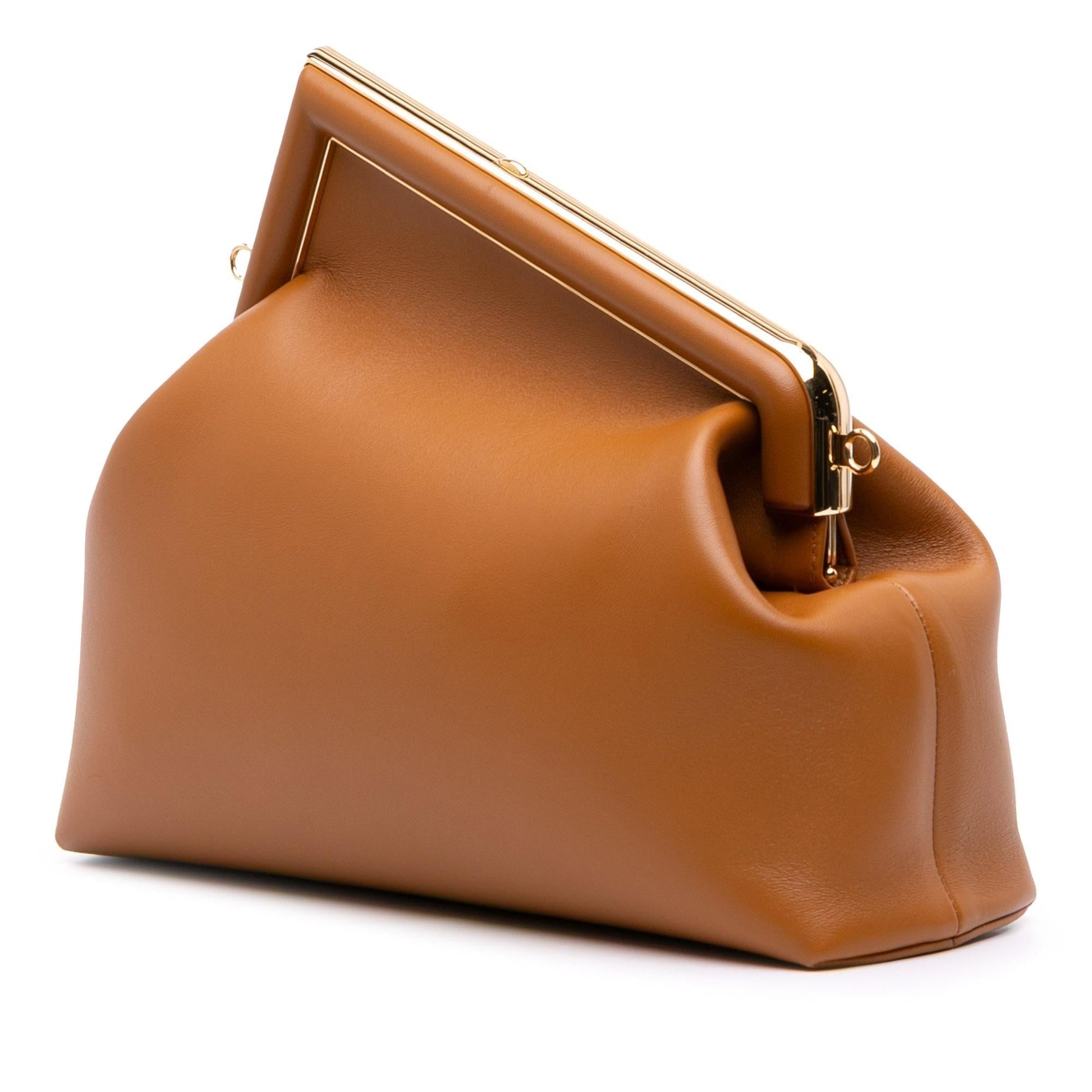 Fendi Nappa First Shoulder Bag Medium