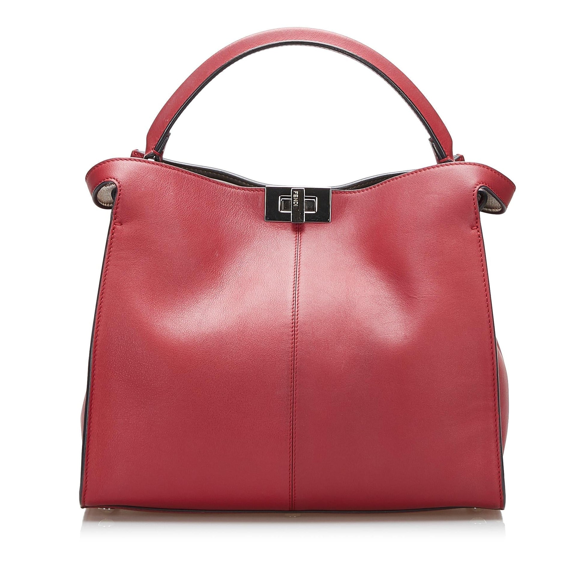 Fendi Peekaboo Lite Shg Tote Bag Medium