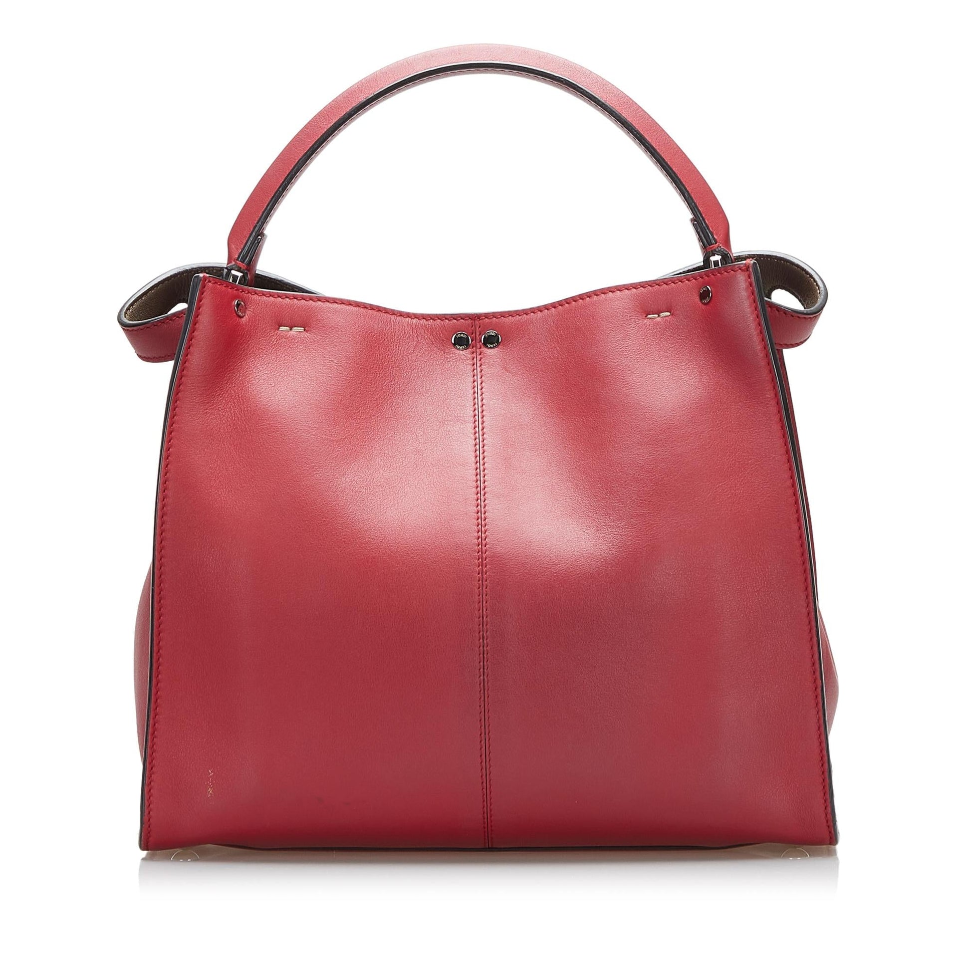 Fendi Peekaboo Lite Tote Bag Medium