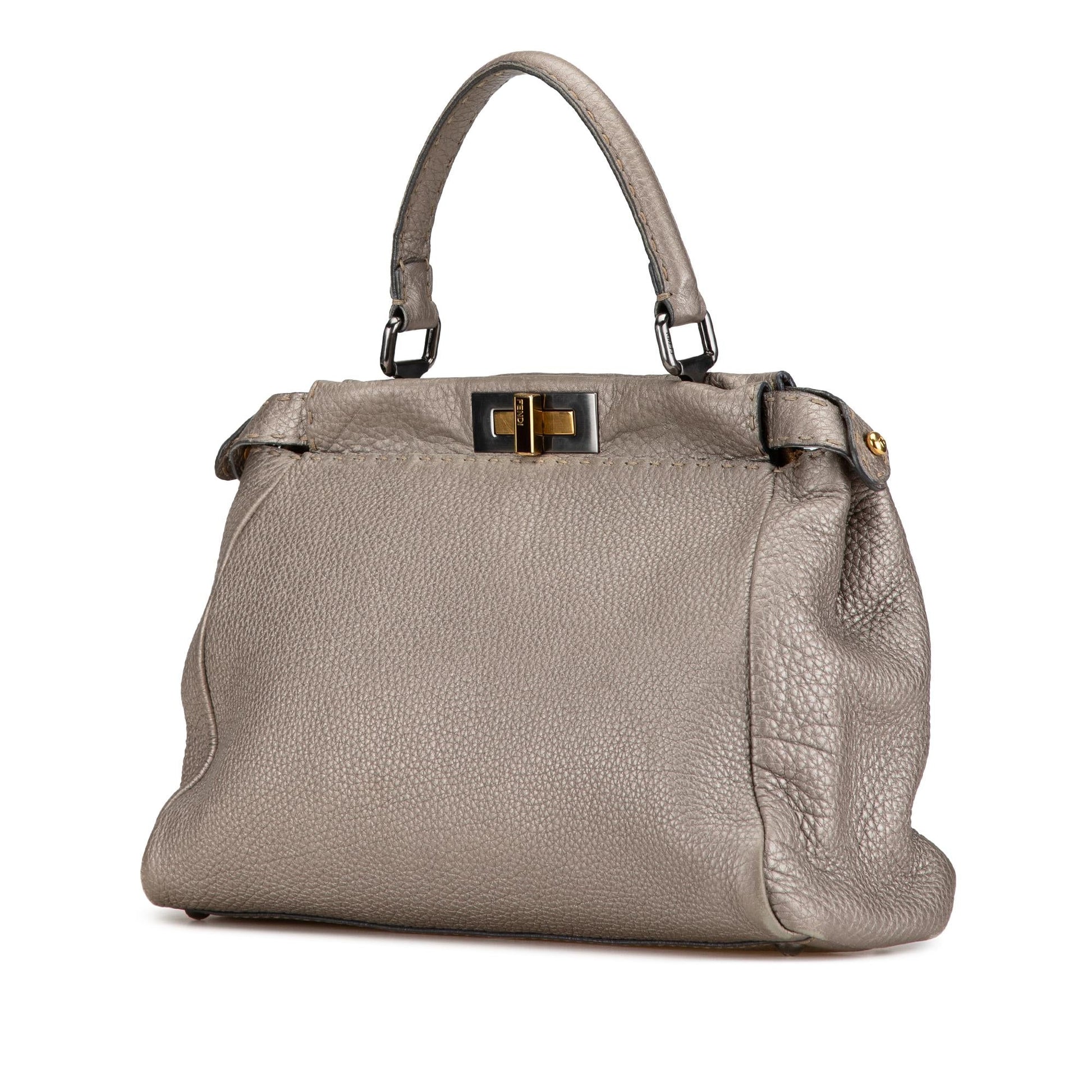 Fendi Selleria Peekaboo Shg Lrk8Bp Satchel Bag Medium
