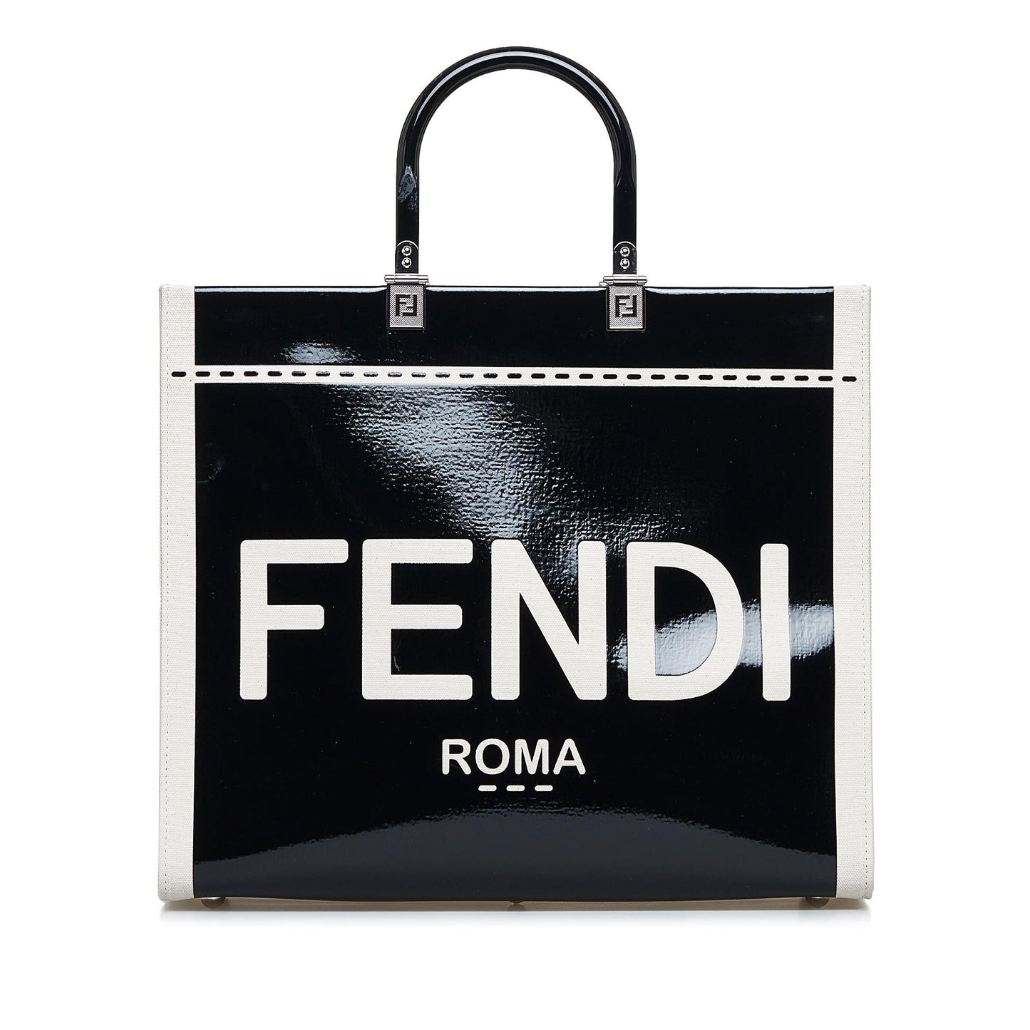 Fendi Sunshine Shopper Tote Shg Yiecov Medium Tote Bag