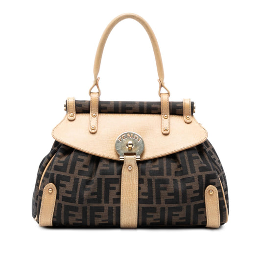 Fendi Zucca Magic Tote Canvas Medium Tote Bag