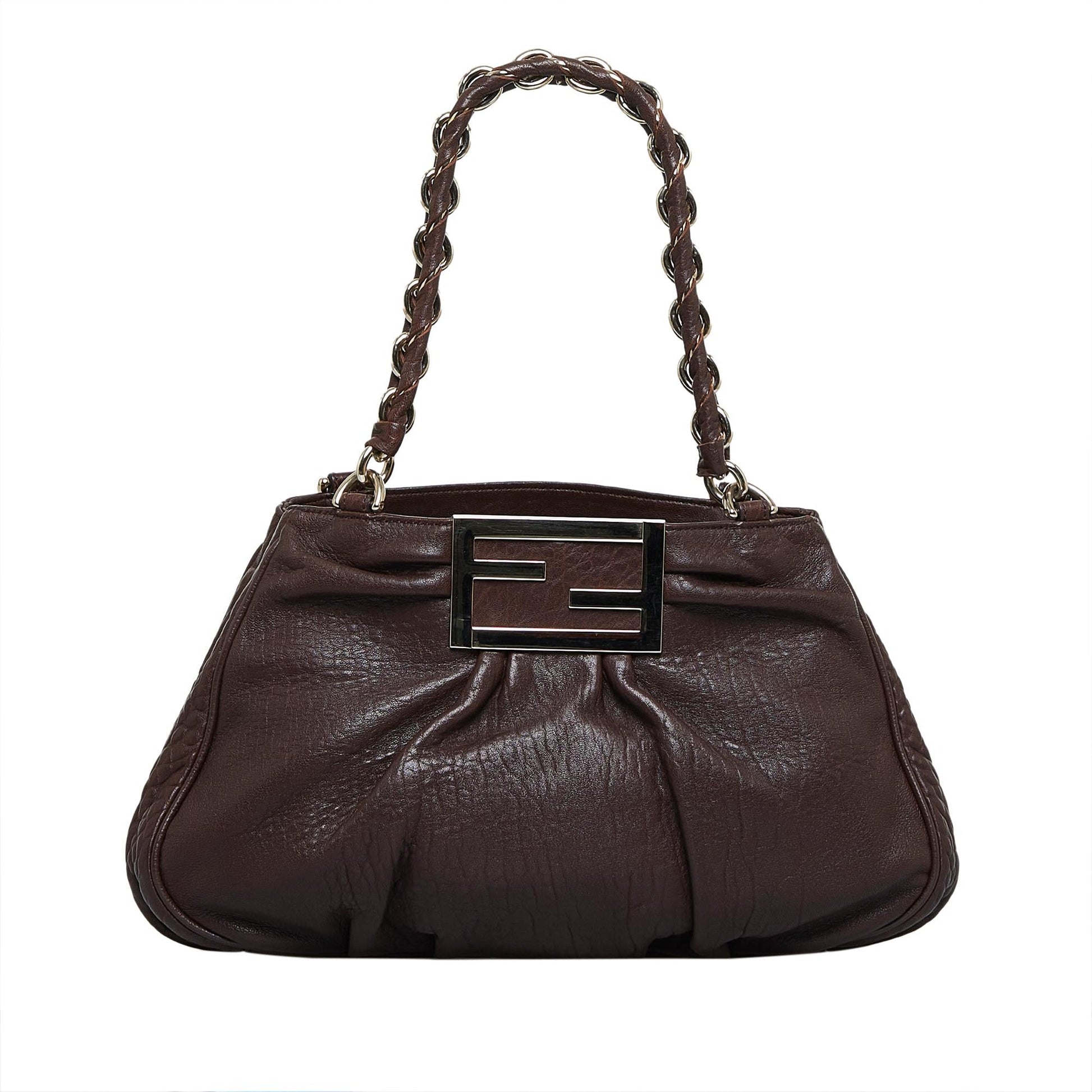 Fendi Mia Tote Shg Quhxqs Chain Tote Bag