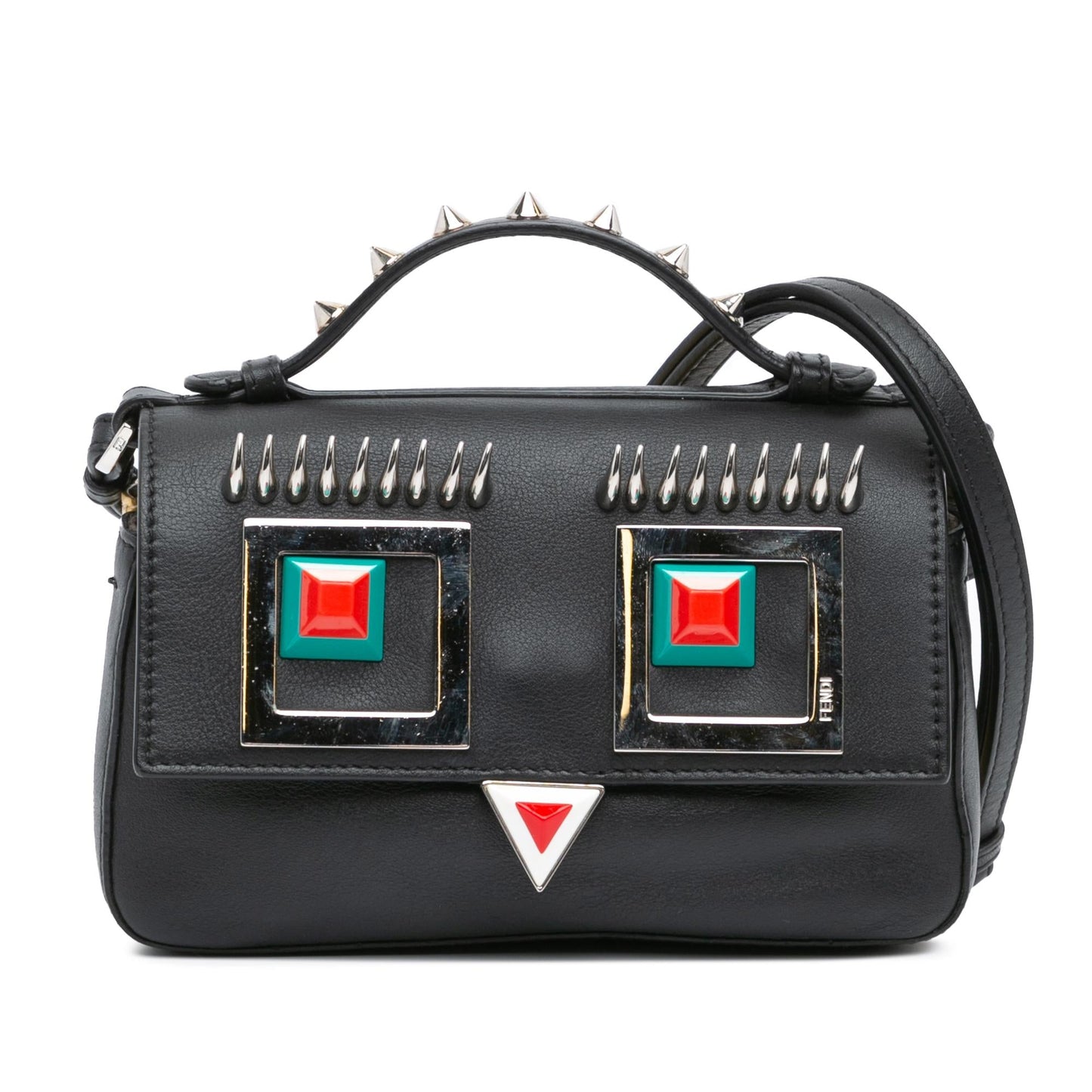 Fendi Hypnoteyes Double Baguette Satchel Micro Satchel Bag Double Baguette Satchel