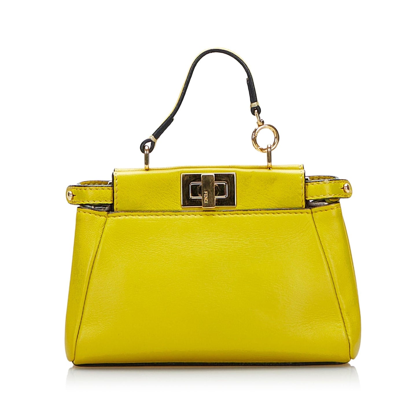 Fendi Peekaboo Satchel Shg Go8Q8W Micro Satchel Bag