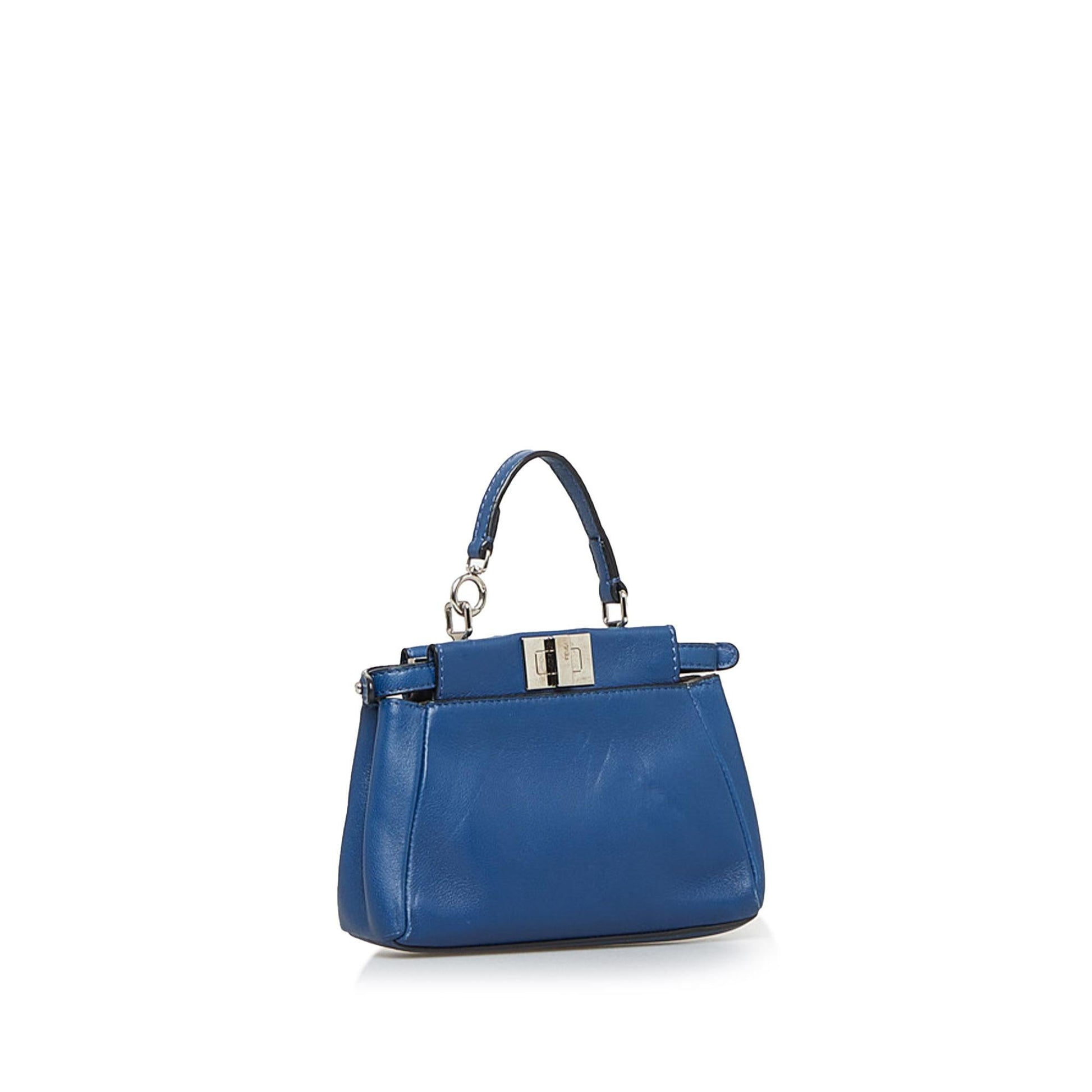 Fendi Peekaboo Satchel Shg Cfpivl Micro Satchel Bag