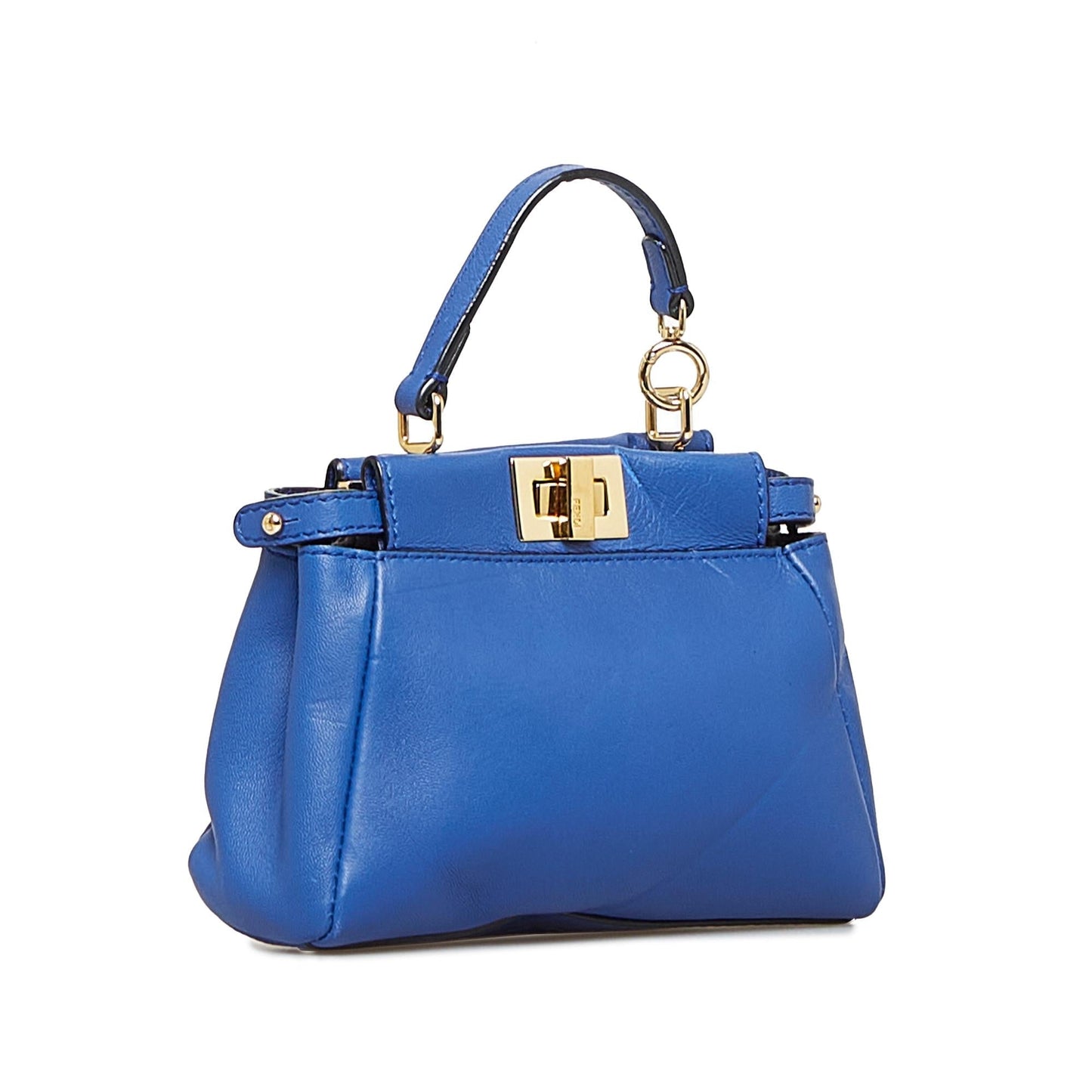 Fendi Peekaboo Satchel Shg Nantbd Micro Satchel Bag