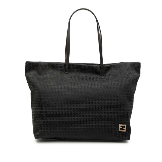 Fendi Zucchino Tote Canvas Micro Tote Bag
