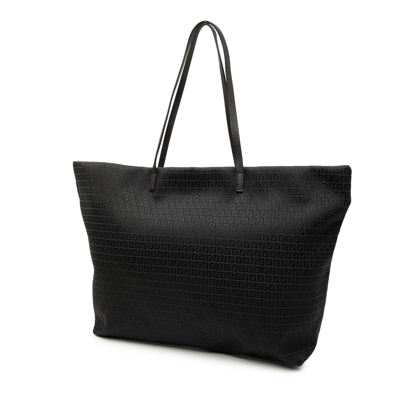 Fendi Zucchino Tote Canvas Micro Tote Bag