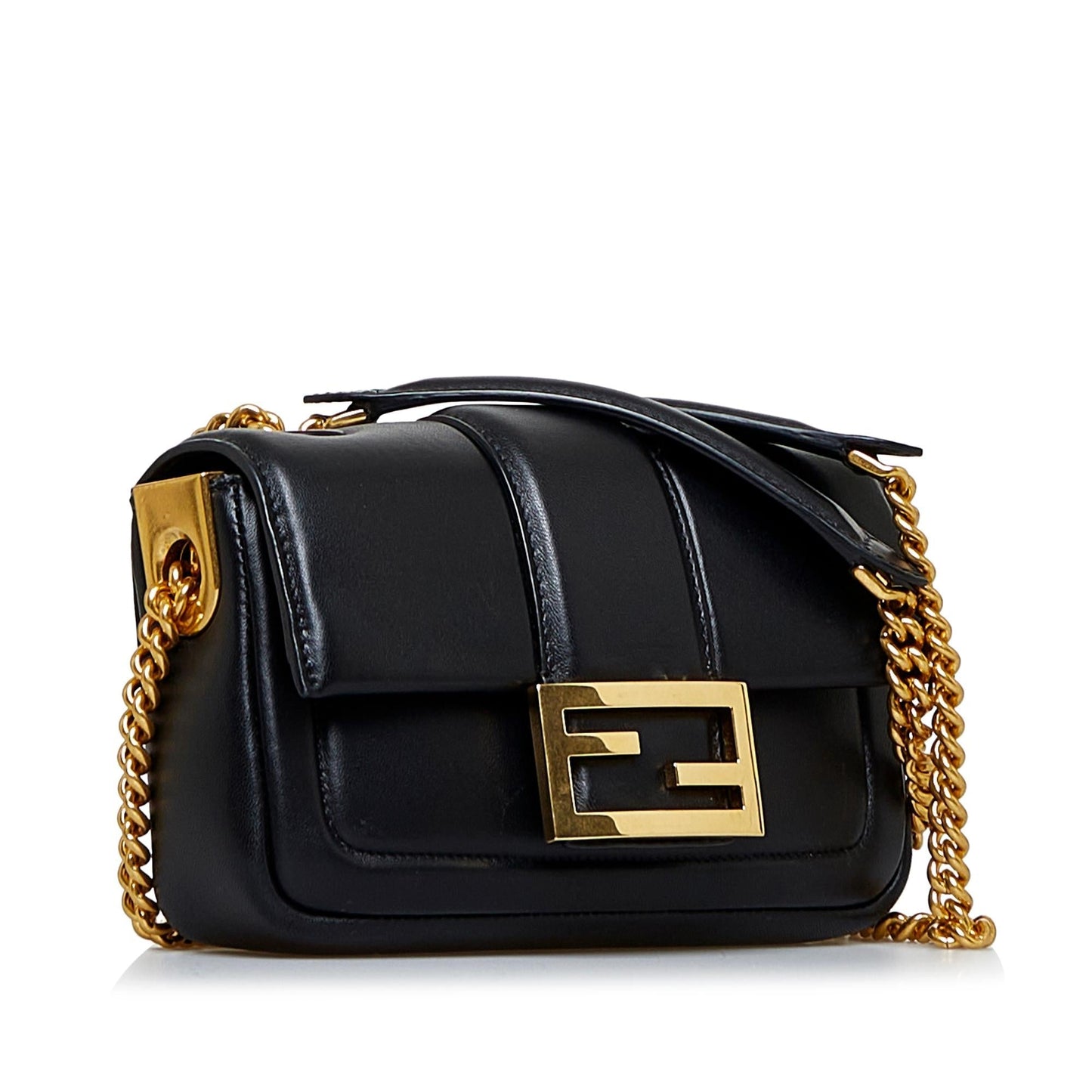 Fendi Baguette Bag Shg Oirshu Mini Chain Shoulder Bag