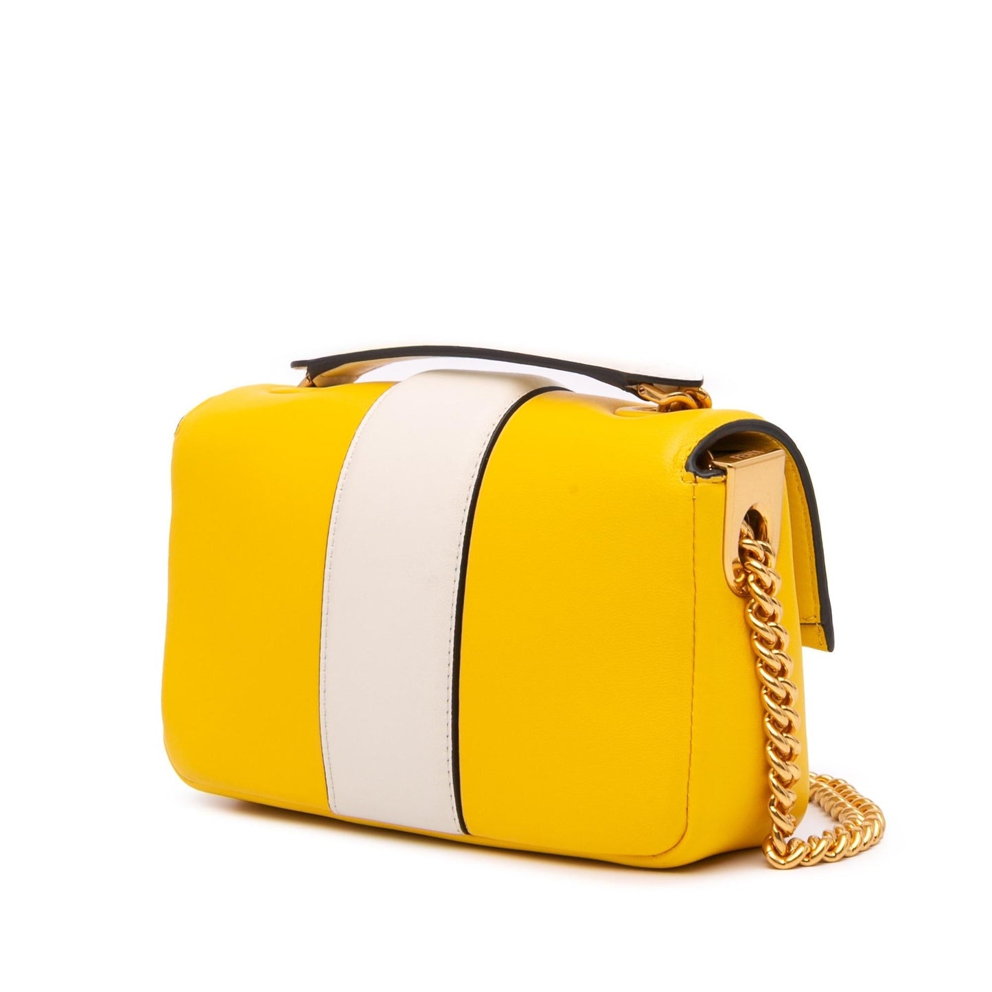 Fendi Bicolor Nappa Apolo Baguette Shoulder Bag Mini Chain Shoulder Bag 1