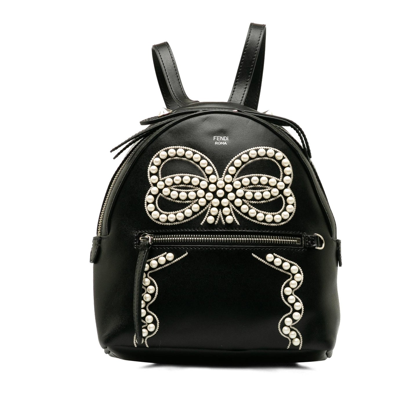 Fendi By The Way Ribbon Pearl Backpack Shg Ojljc6 Mini