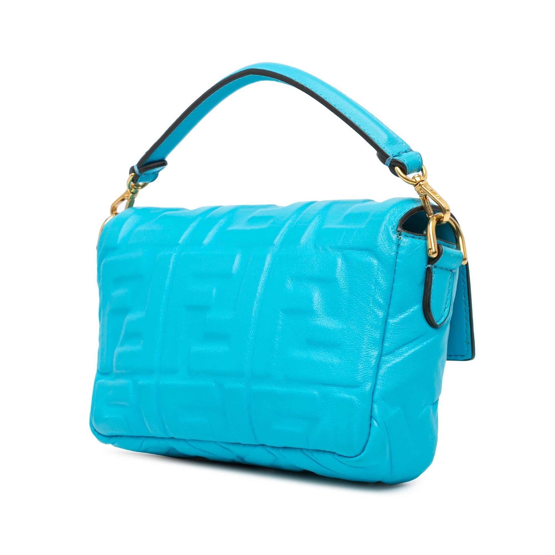 Fendi Zucca Baguette Satchel Mini Embossed Satchel Bag Satchel Shg Tbwjdd