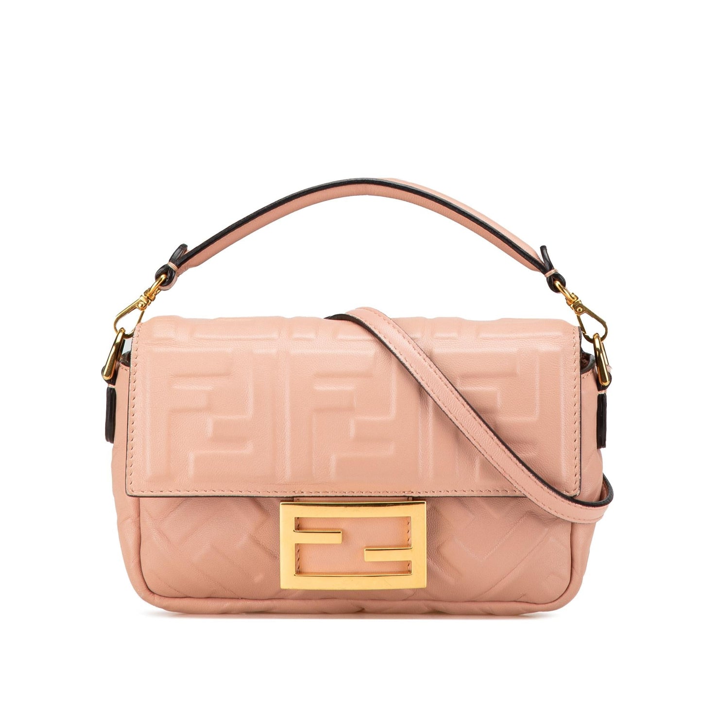 Fendi Zucca Baguette Satchel Mini Embossed Satchel Bag Satchel Shg 0Mb9Ut