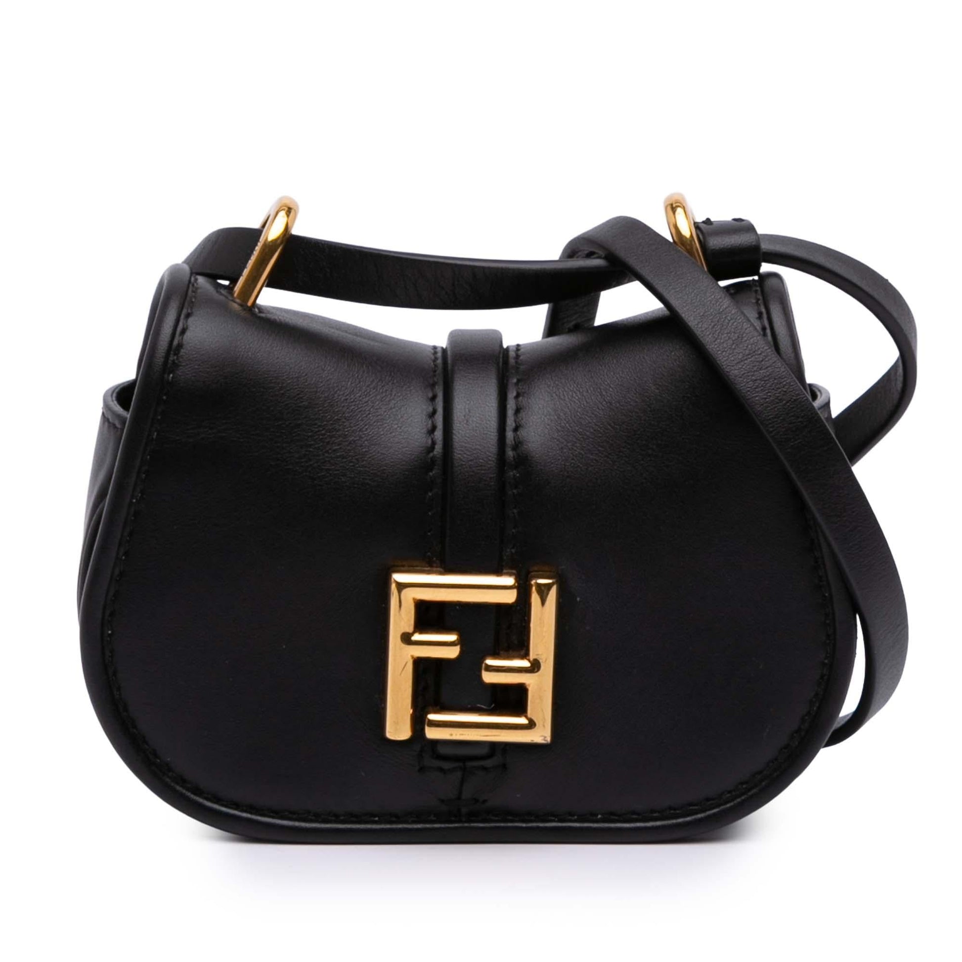Fendi Mon Crossbody Leather Mini Crossbody Bag C Mon Crossbody