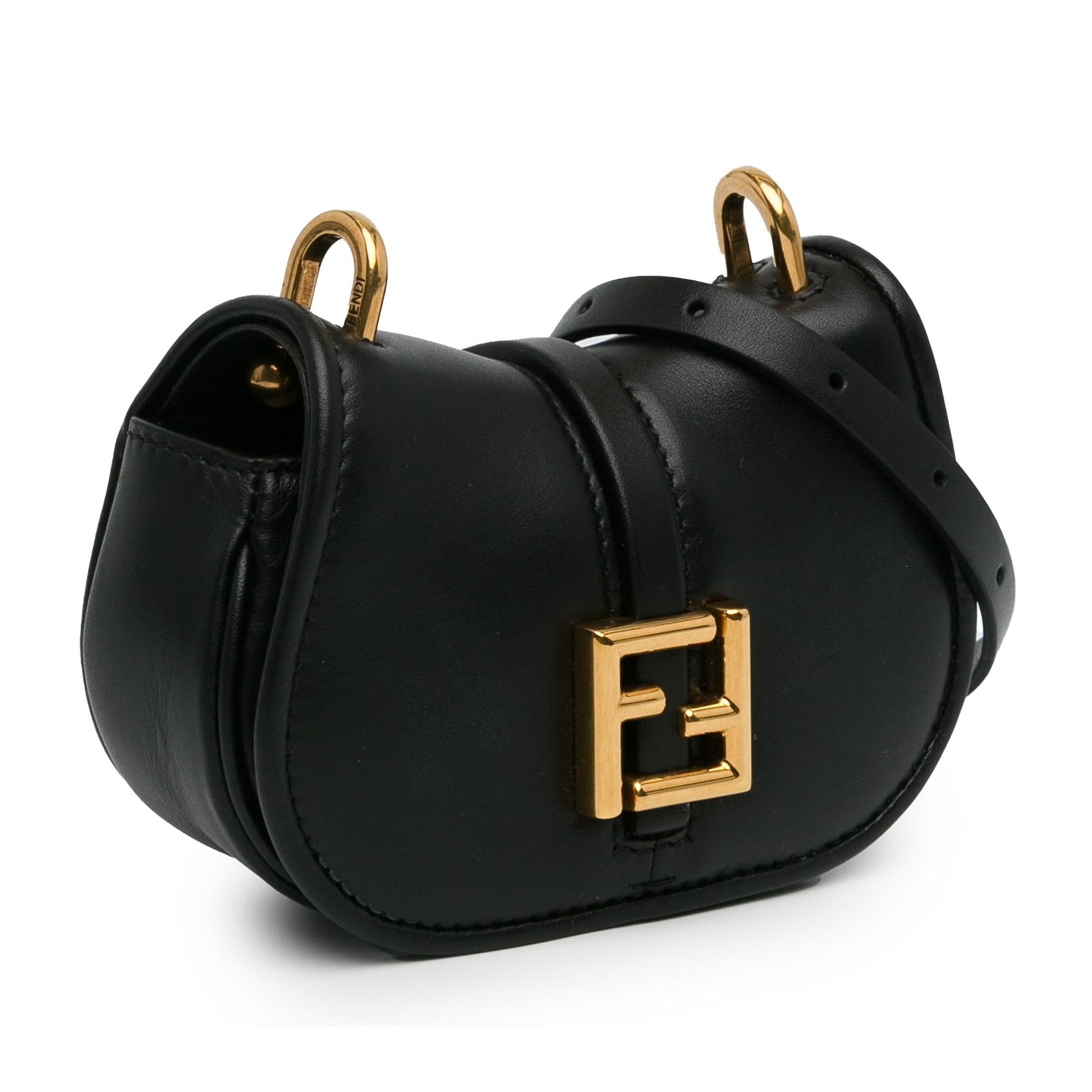 Fendi Mon Crossbody Bag Shg 87Wz4Z Leather Mini