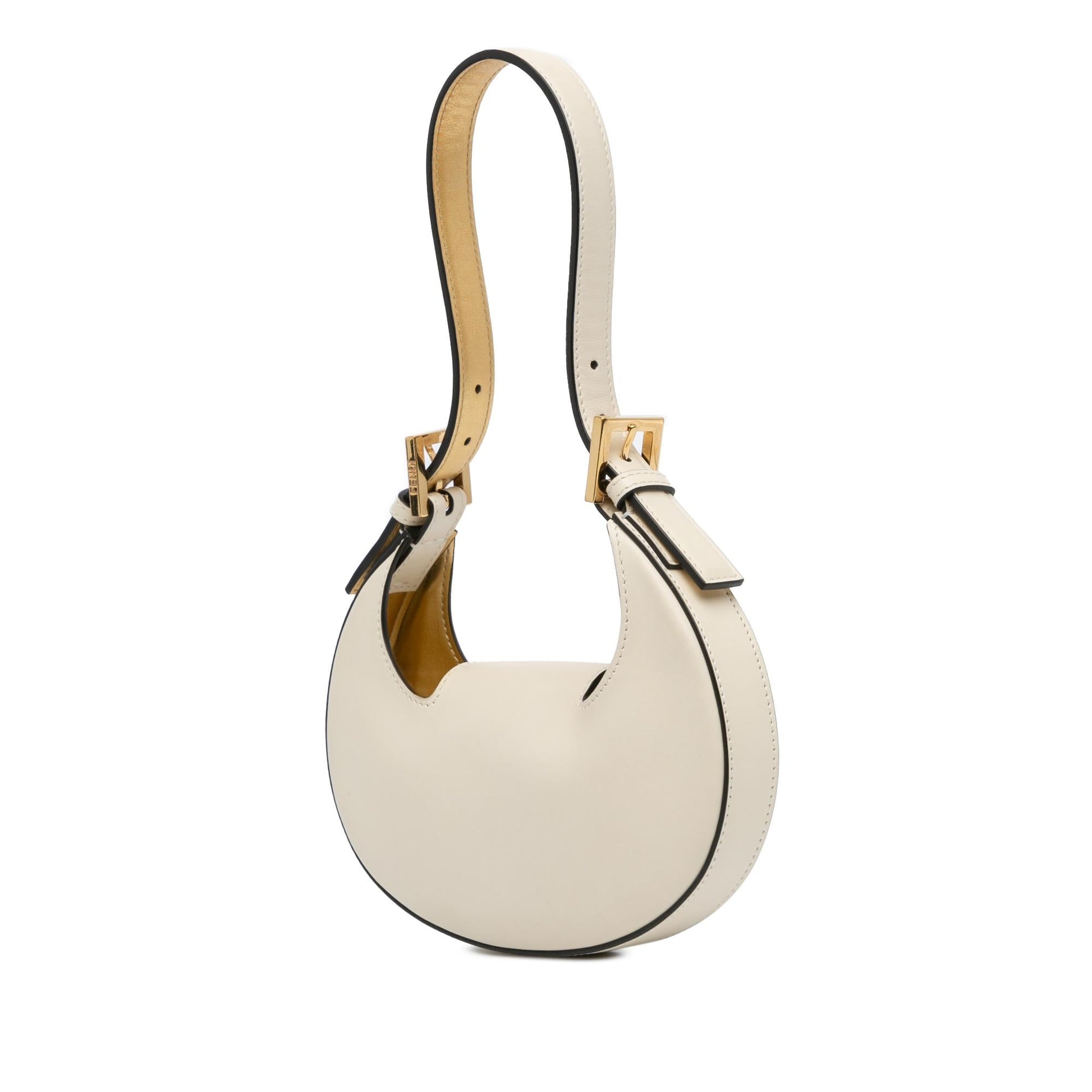 Fendi Cookie Hobo Leather Mini Shoulder Bag Hobo Shg Hv6Dhj