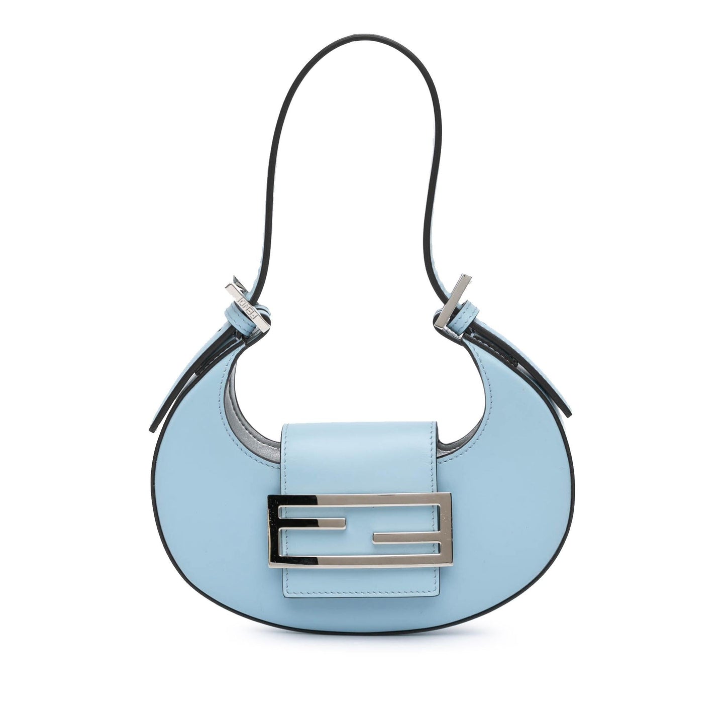 Fendi Cookie Hobo Leather Mini Shoulder Bag