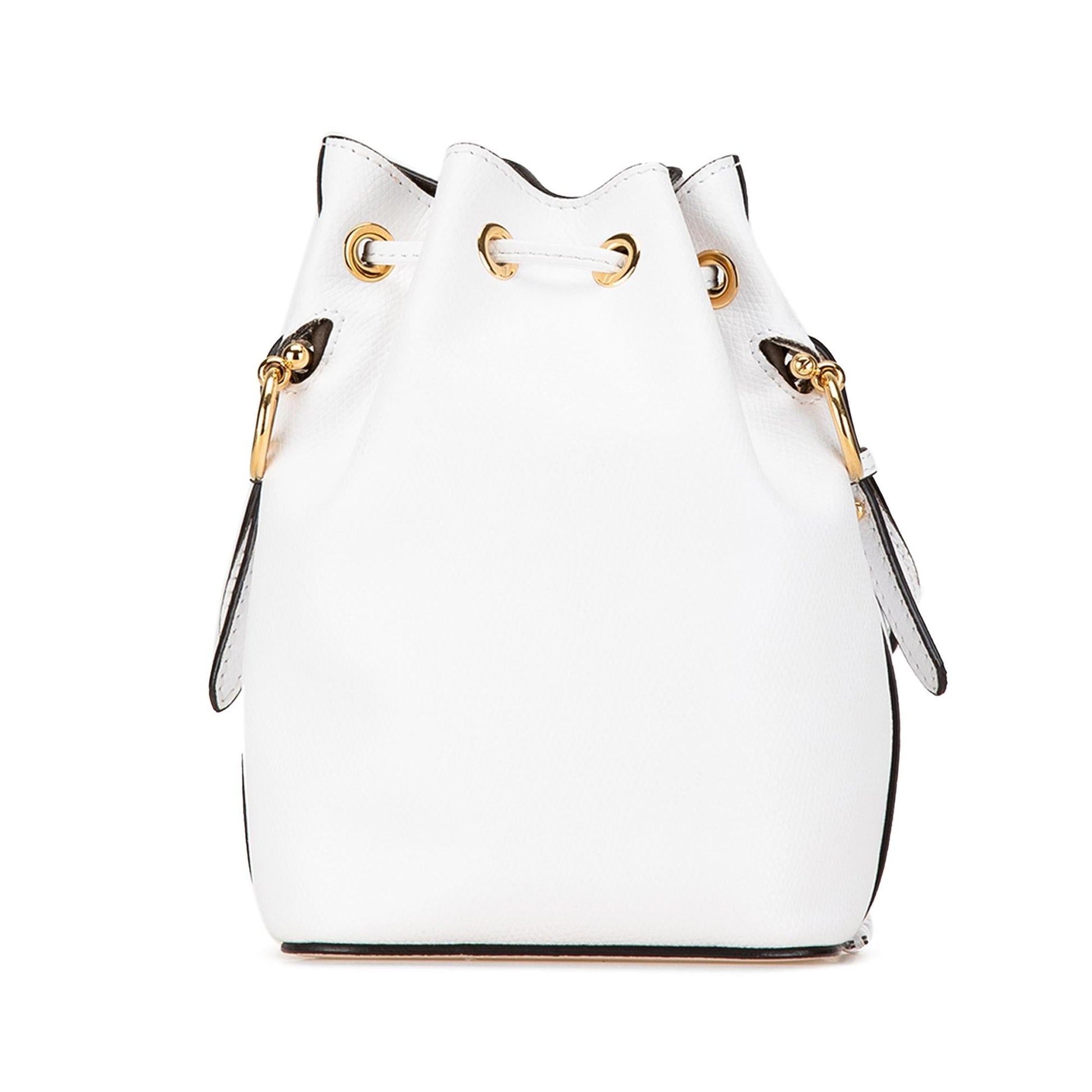 Fendi Mon Tresor Shg Megy2T Satchel Bag Leather Mini