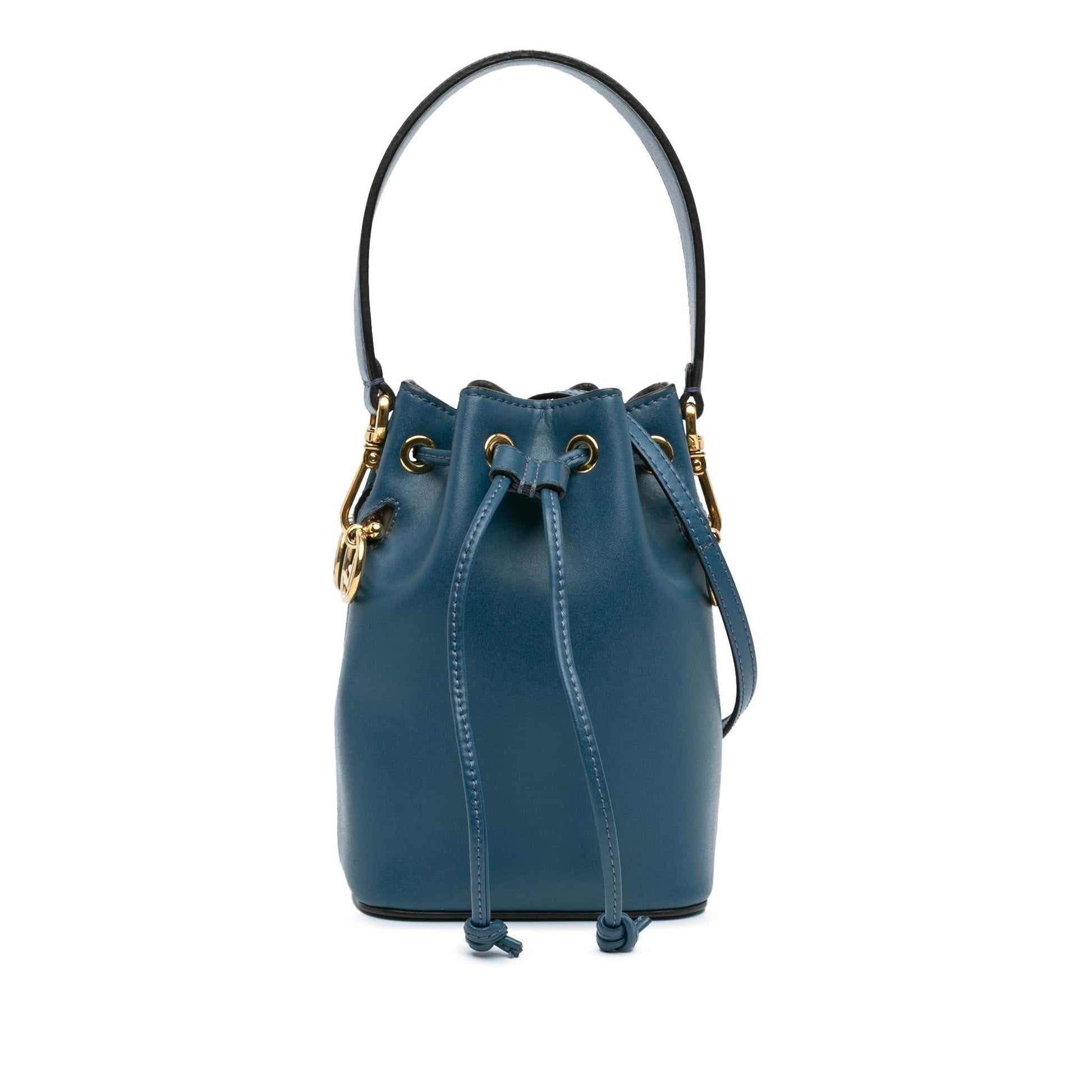 Fendi Mon Tresor Shg Adaxnx Satchel Bag Leather Mini