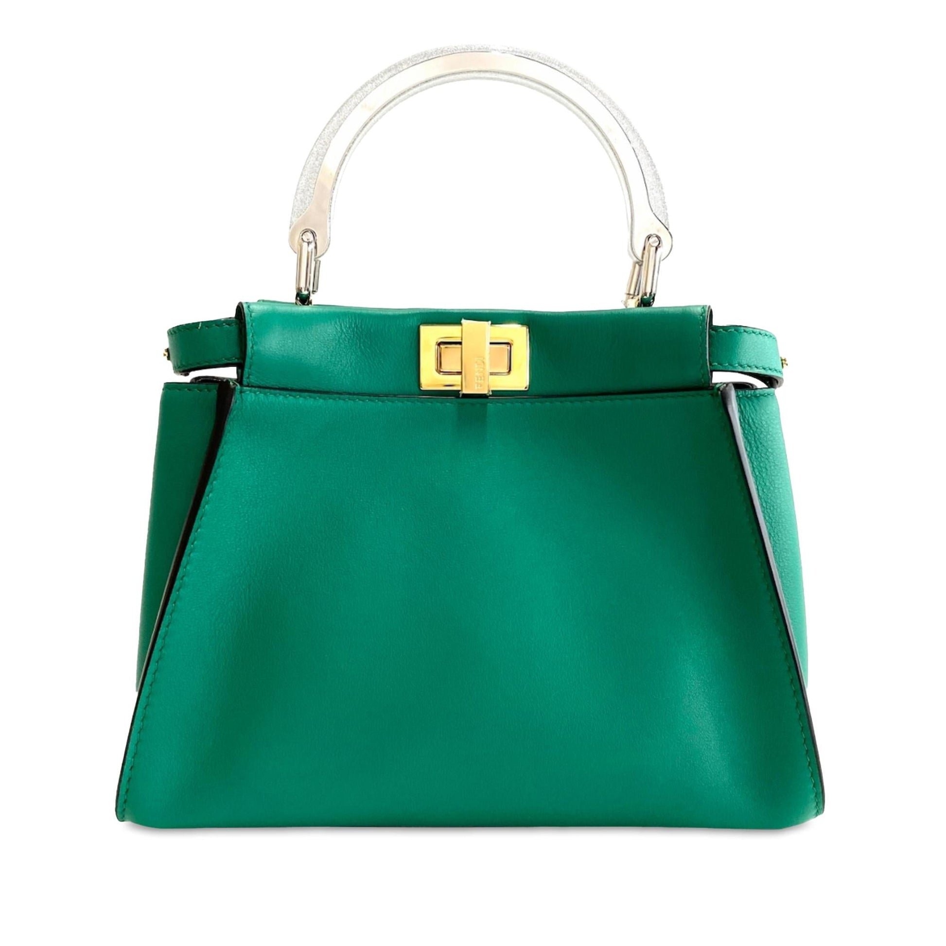 Fendi Peekaboo Iconic Shg Nwjzjh Satchel Bag Mini