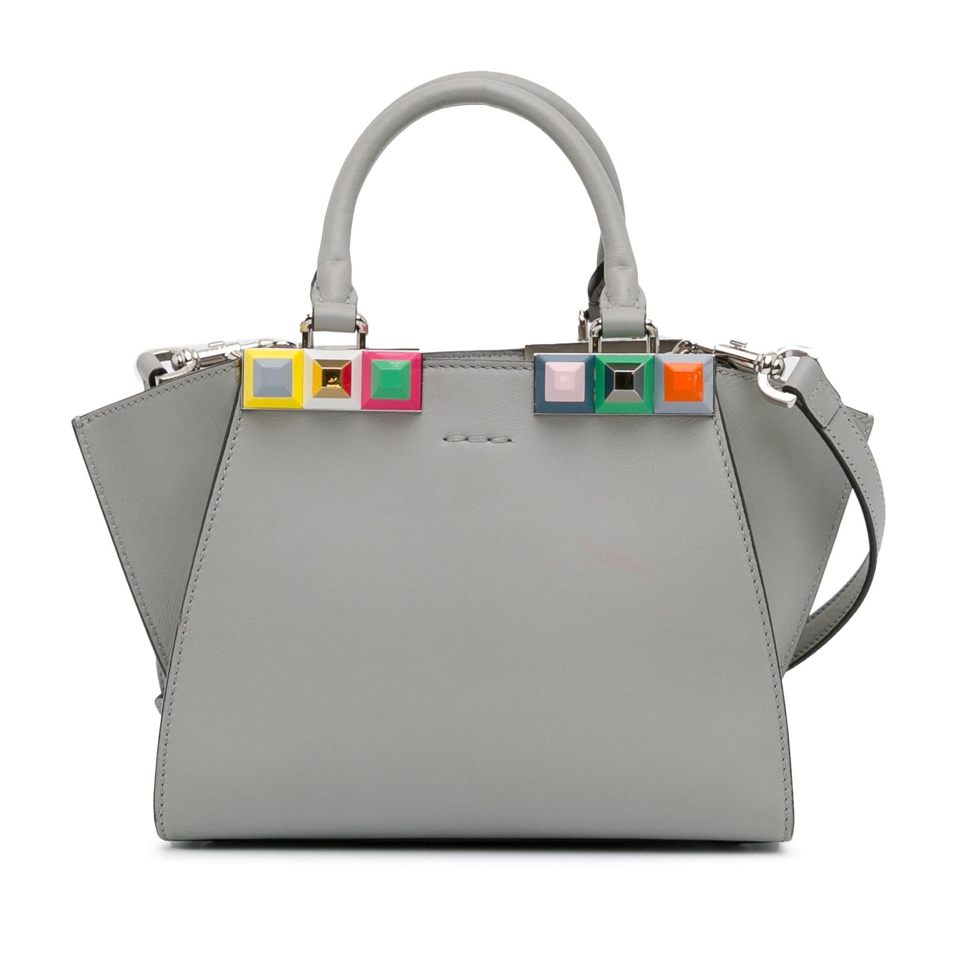 Fendi Studded 3Jours Satchel Shg Kfnv2C Mini Satchel Bag